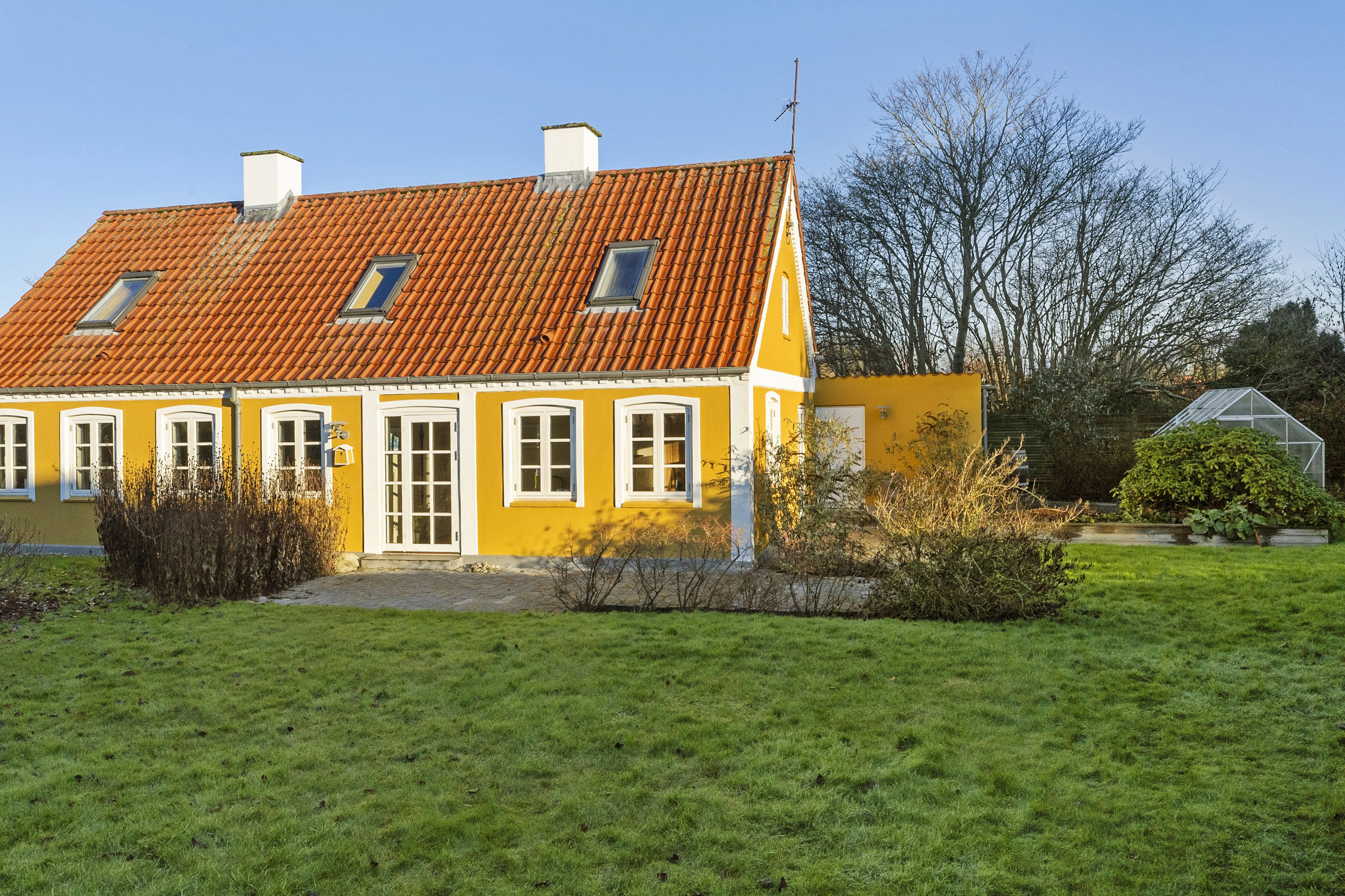 Fremhævet ejendommen billede i fuldskærmstilstand. Billede af Møllebæk 24, Haldrup, 8700 Horsens