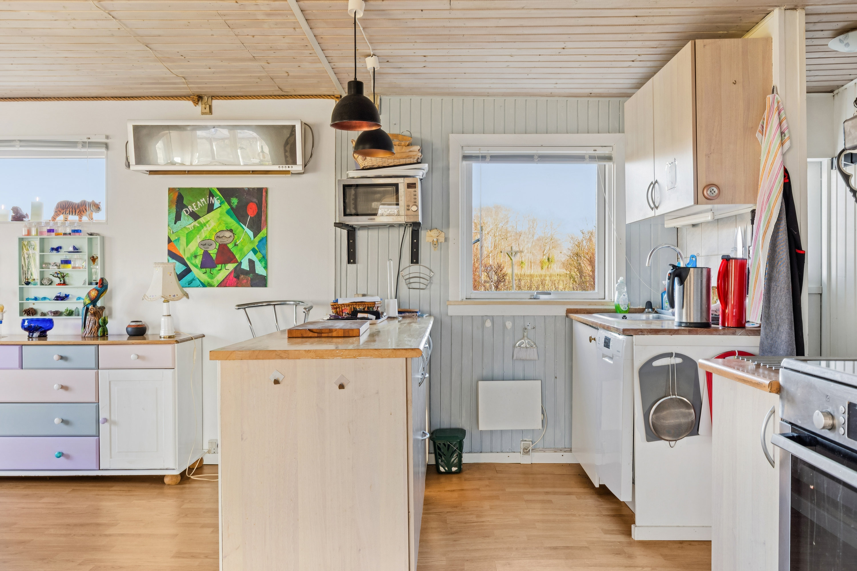 Fremhævet køkken billede i fuldskærmstilstand. Billede af Bjørnsvej 7, Kaldred, 4593 Eskebjerg