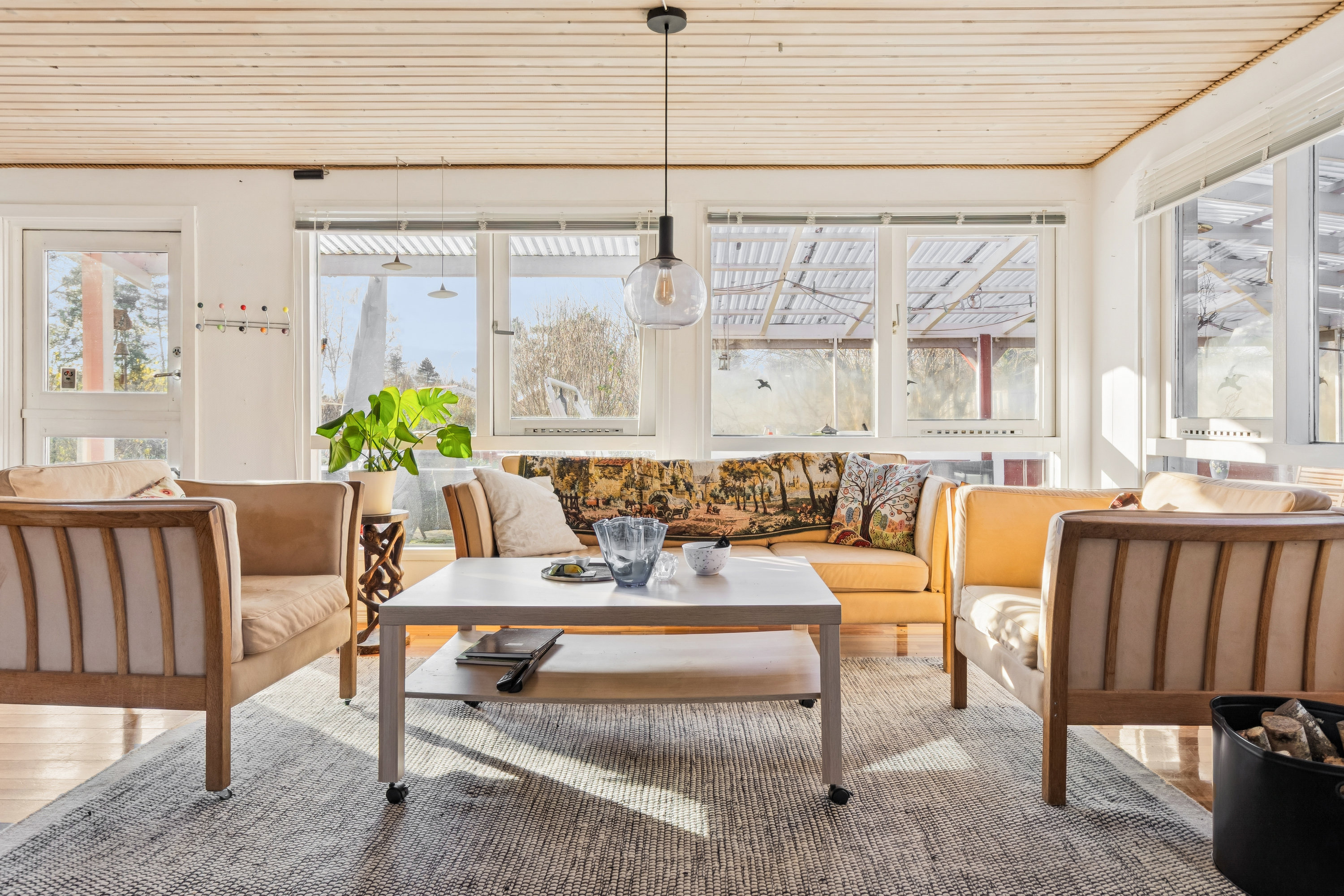 Fremhævet stue billede i fuldskærmstilstand. Billede af Bjørnsvej 7, Kaldred, 4593 Eskebjerg