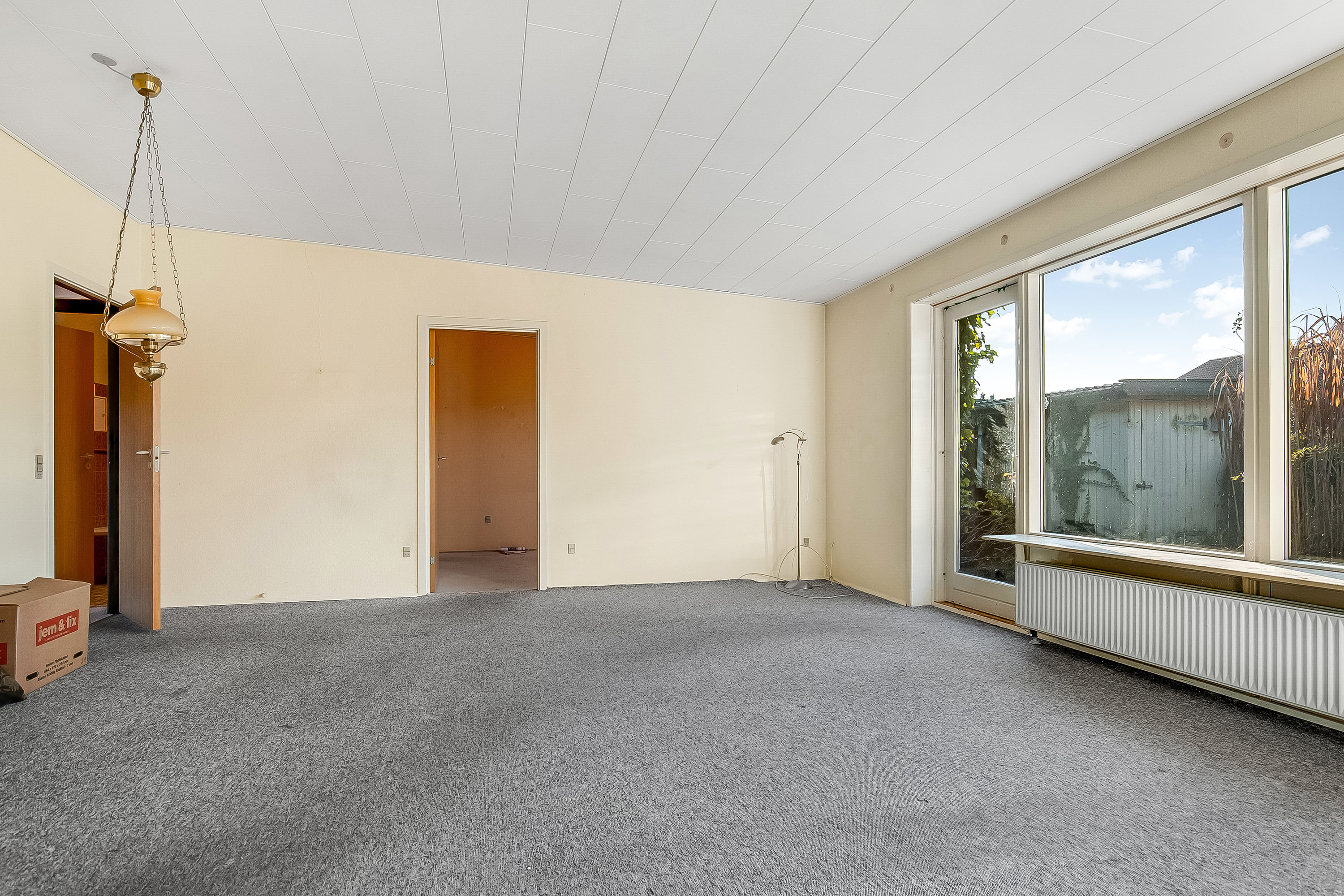 Fremhævet stue billede i fuldskærmstilstand. Billede af Januarvænget 100, Bramdrupdam, 6000 Kolding