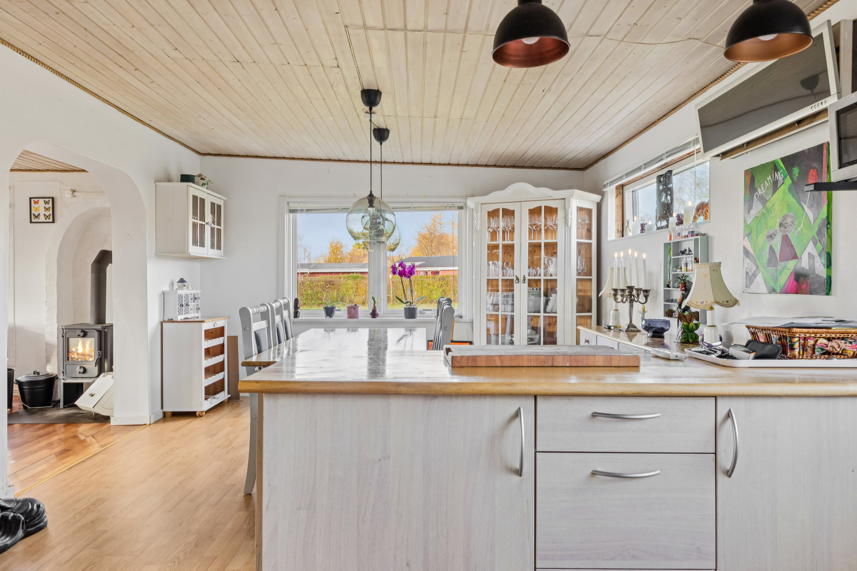 Fremhævet køkken billede i fuldskærmstilstand. Billede af Bjørnsvej 7, Kaldred, 4593 Eskebjerg