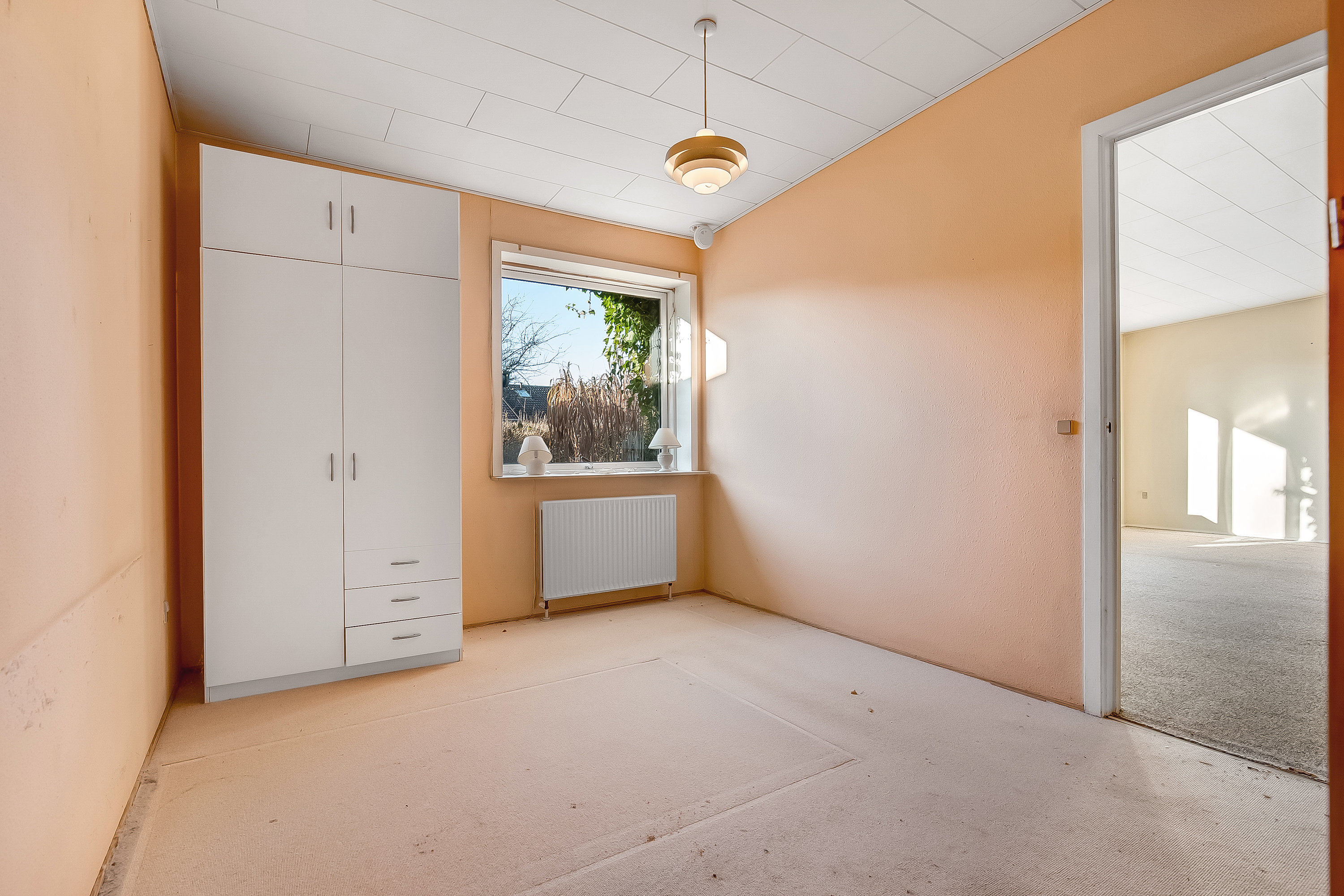 Fremhævet soveværelse billede i fuldskærmstilstand. Billede af Januarvænget 100, Bramdrupdam, 6000 Kolding