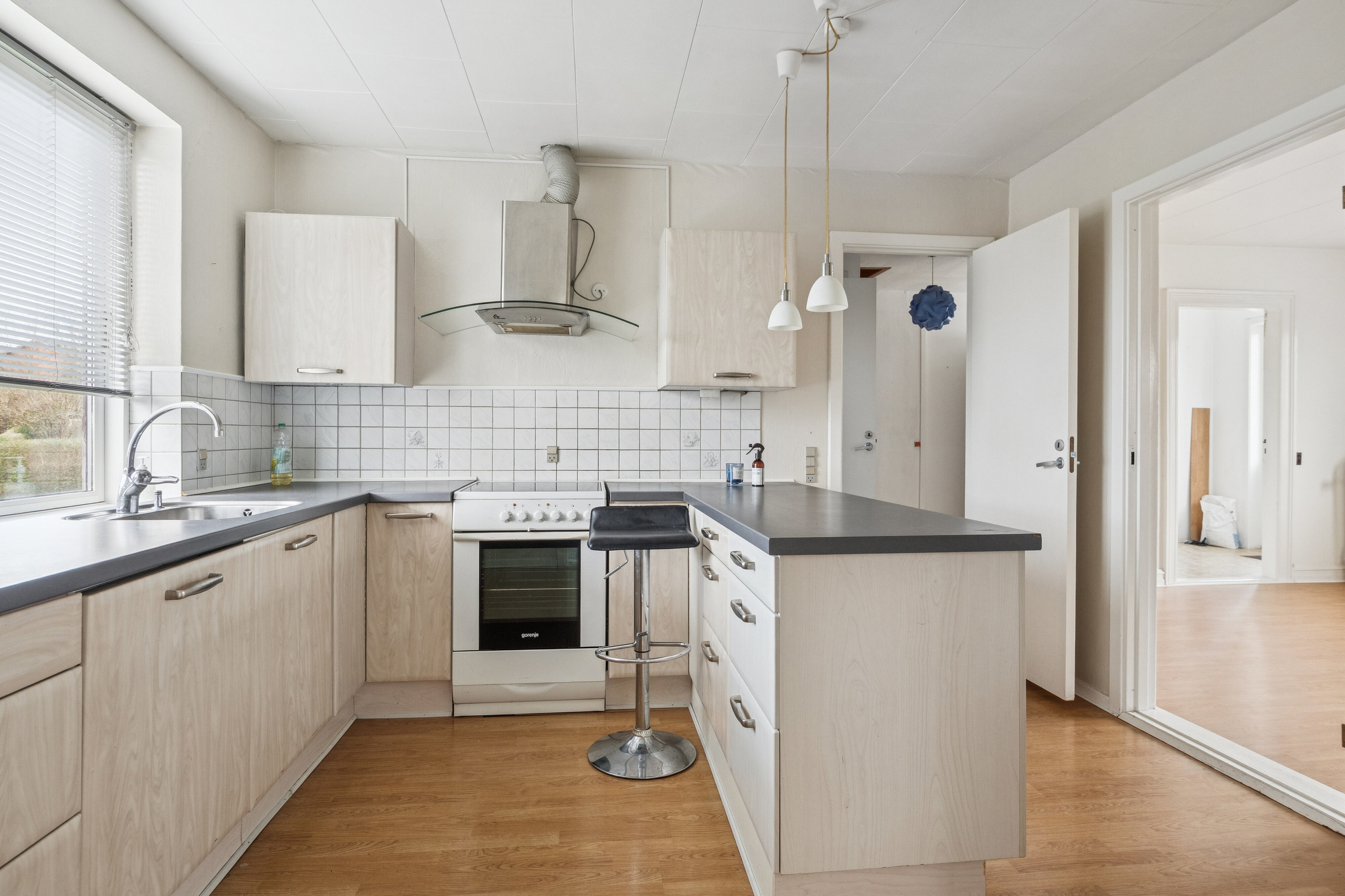 Fremhævet køkken billede i fuldskærmstilstand. Billede af Ydbyvej 180, 7760 Hurup Thy