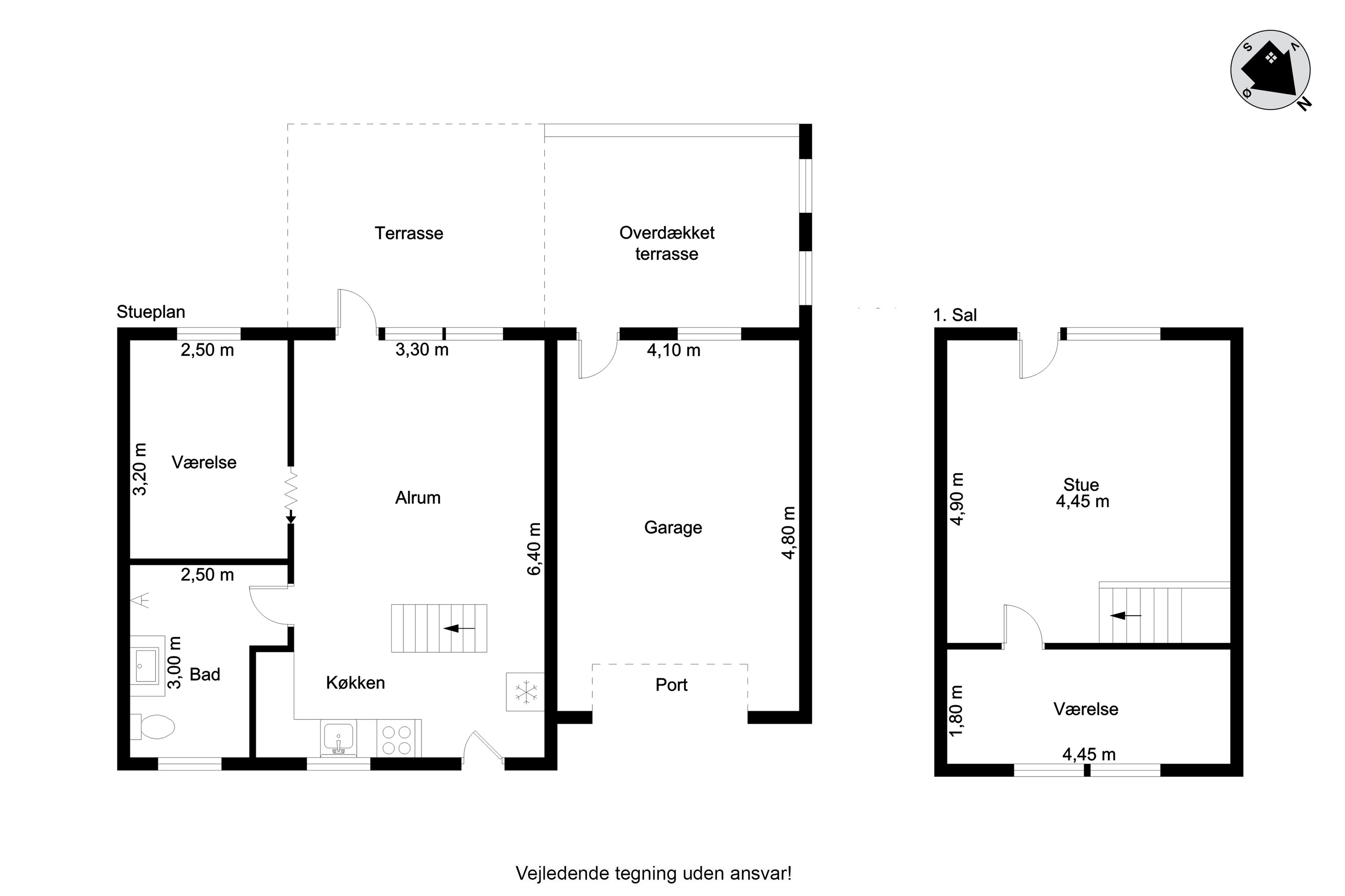 Plantegninger billede af Sivvænget 25, Stauning, 6900 Skjern