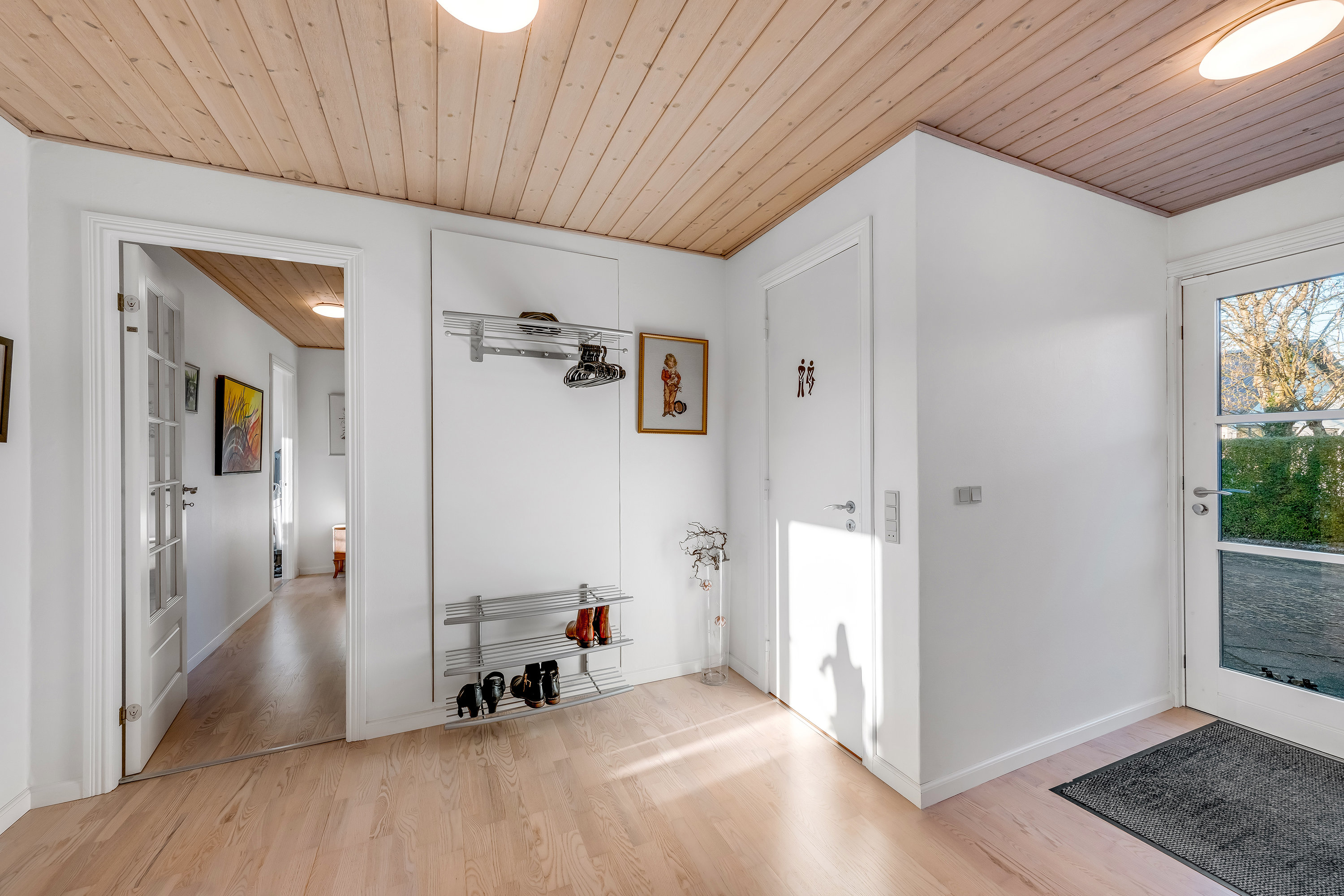 Fremhævet gang billede i fuldskærmstilstand. Billede af Mågevej 7, 6900 Skjern