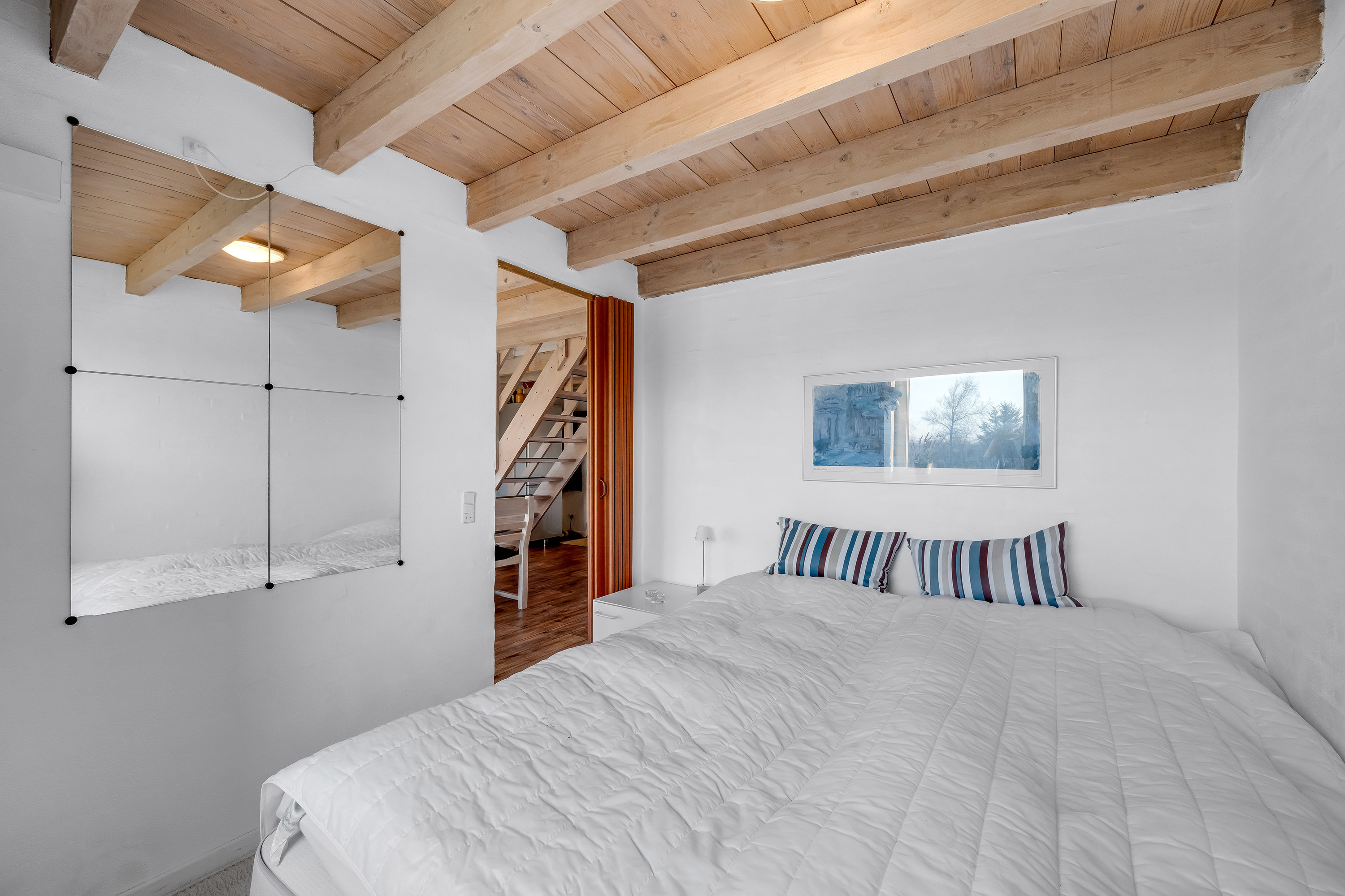 Fremhævet soveværelse billede i fuldskærmstilstand. Billede af Sivvænget 25, Stauning, 6900 Skjern