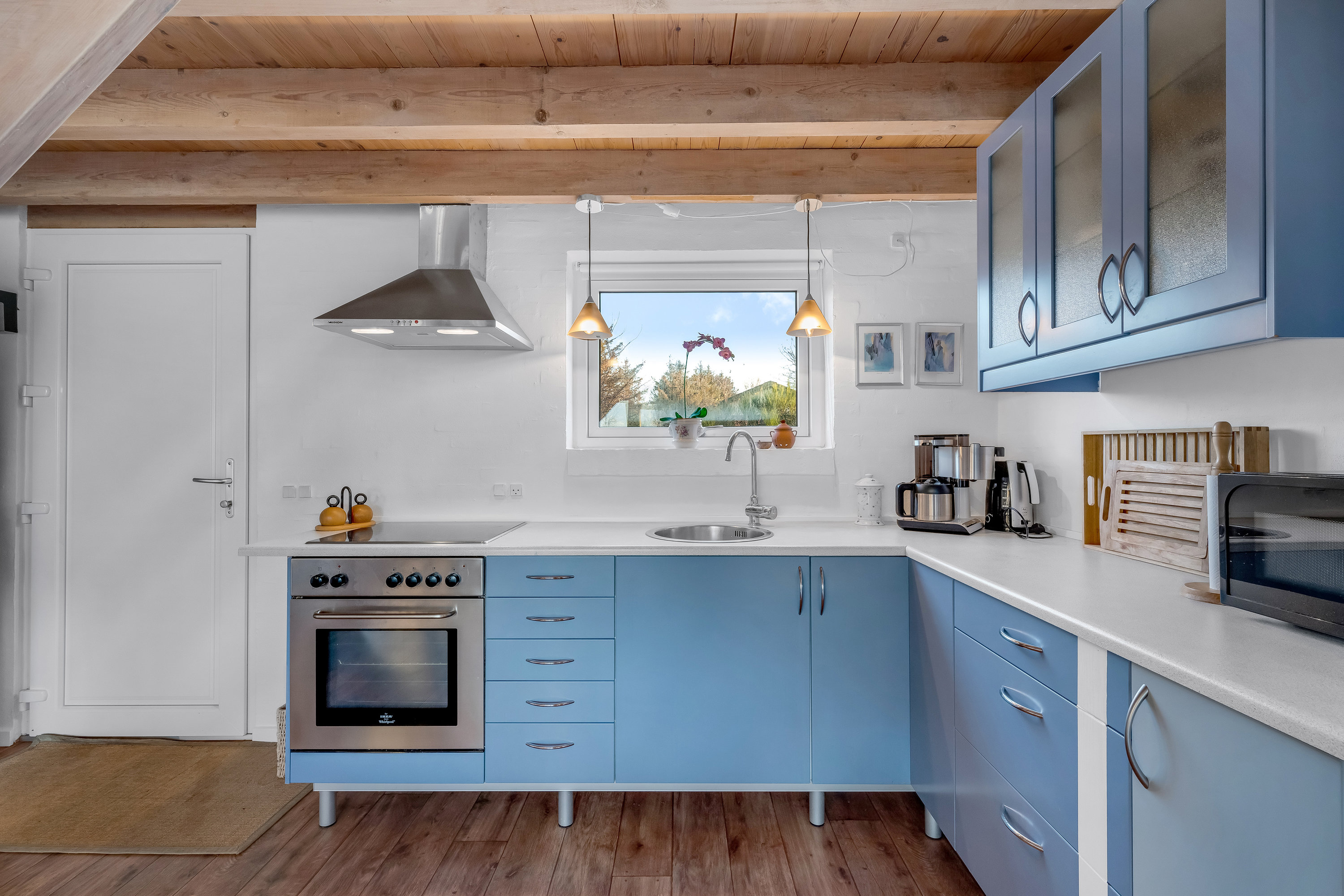 Fremhævet køkken billede i fuldskærmstilstand. Billede af Sivvænget 25, Stauning, 6900 Skjern