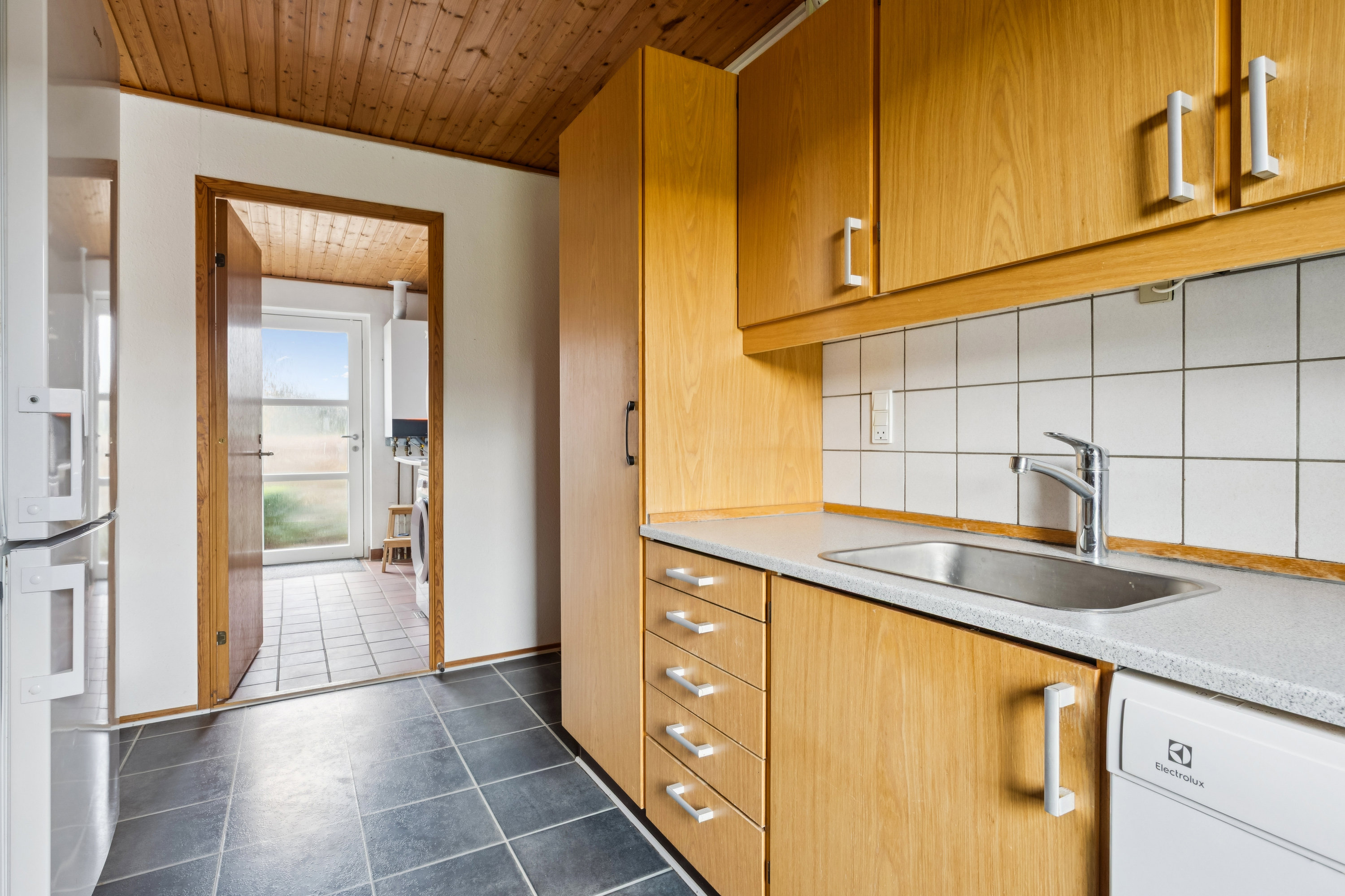 Fremhævet køkken billede i fuldskærmstilstand. Billede af Tofteleddet 43, 4672 Klippinge