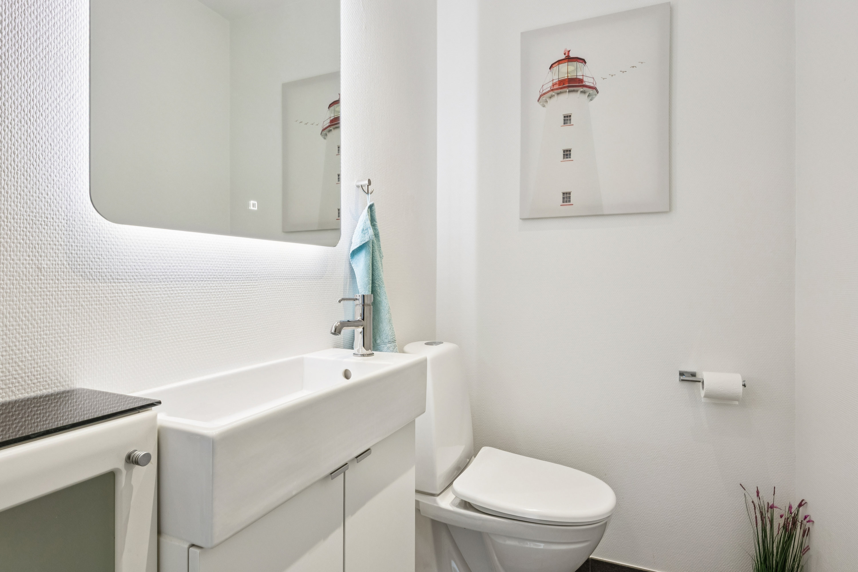 Fremhævet badeværelse billede i fuldskærmstilstand. Billede af Magnoliavej 47, Strøby Egede, 4600 Køge