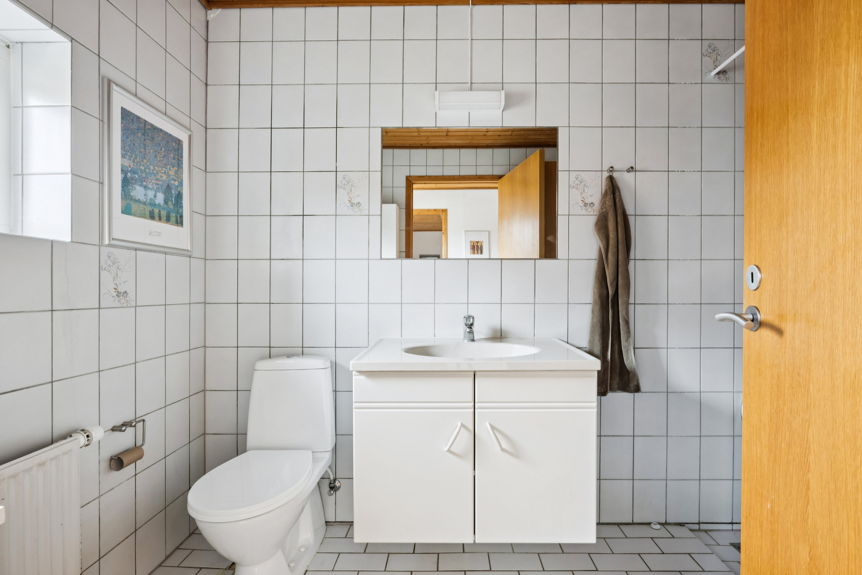 Fremhævet badeværelse billede i fuldskærmstilstand. Billede af Tofteleddet 43, 4672 Klippinge