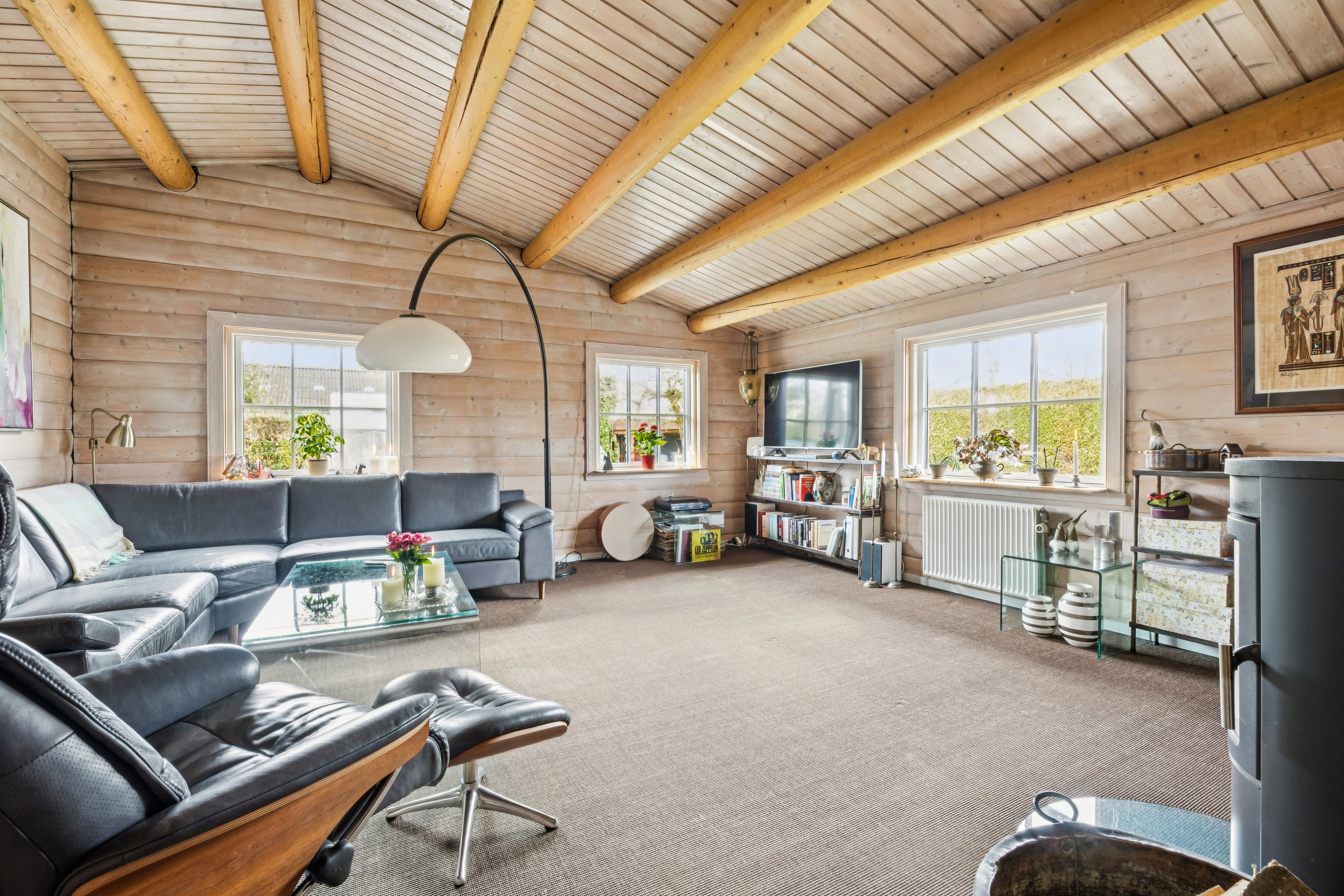 Fremhævet stue billede i fuldskærmstilstand. Billede af Vemmedrupvej 229, Vemmedrup, 4632 Bjæverskov