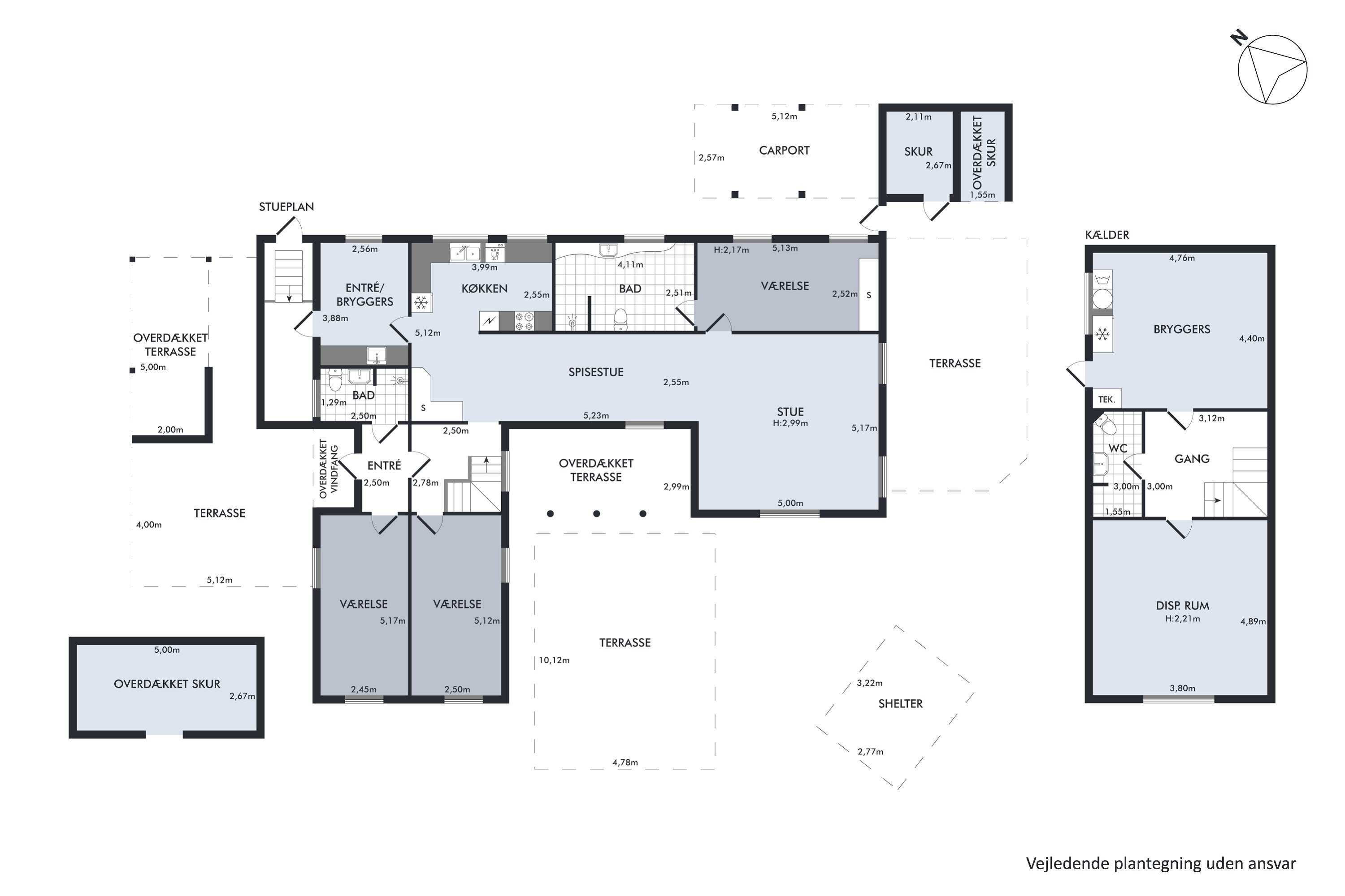 Plantegninger billede af Vemmedrupvej 229, Vemmedrup, 4632 Bjæverskov