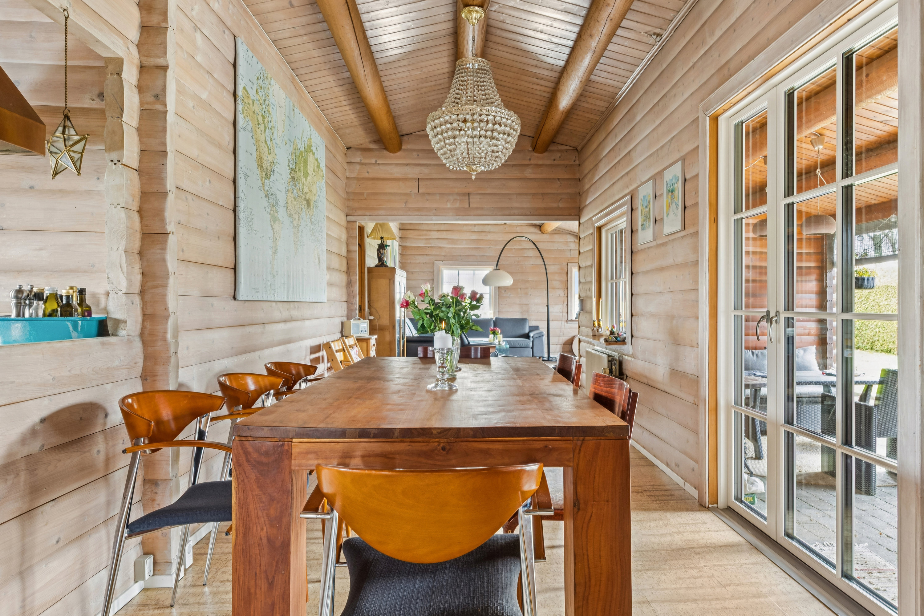 Fremhævet spisestue billede i fuldskærmstilstand. Billede af Vemmedrupvej 229, Vemmedrup, 4632 Bjæverskov