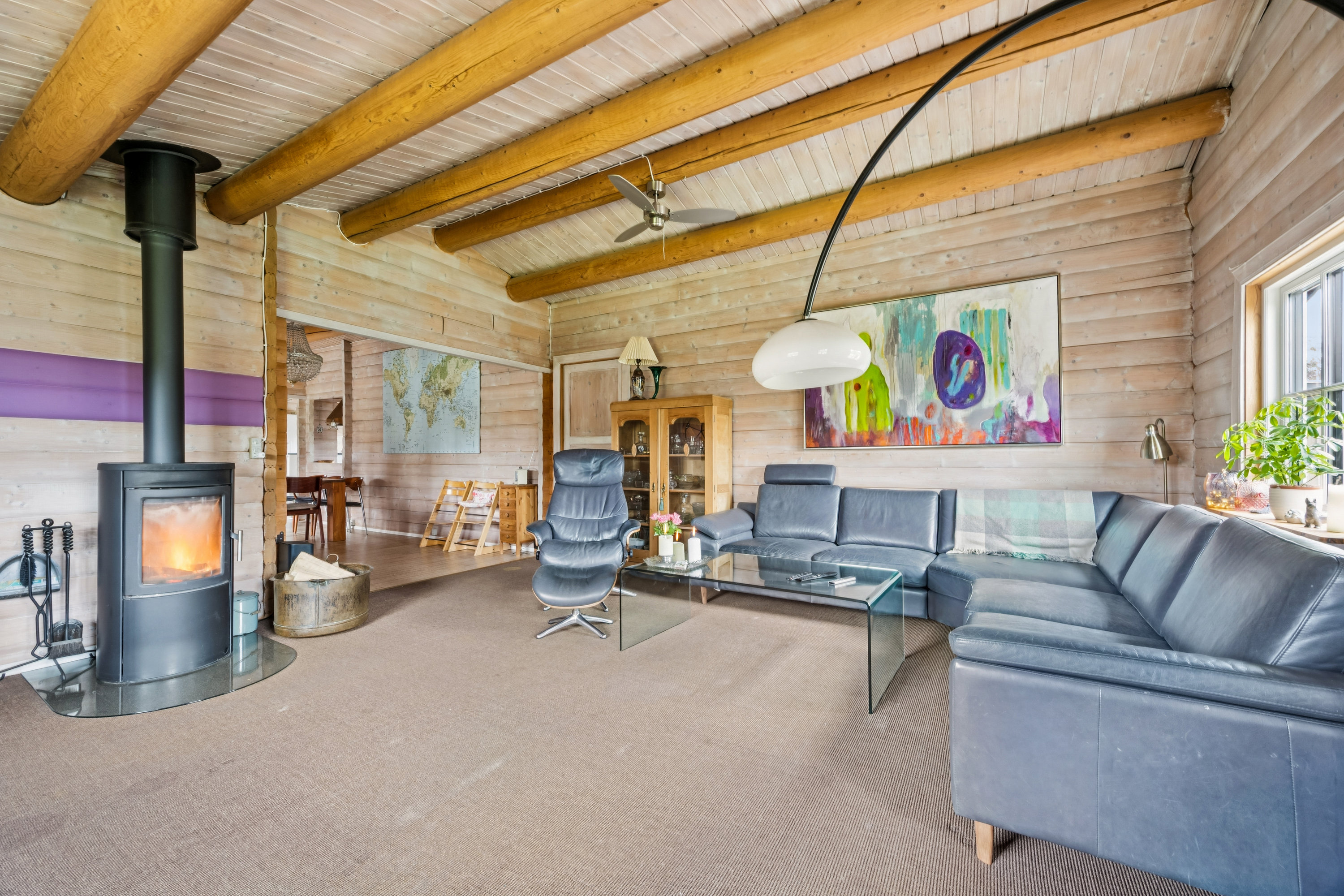 Fremhævet stue billede i fuldskærmstilstand. Billede af Vemmedrupvej 229, Vemmedrup, 4632 Bjæverskov