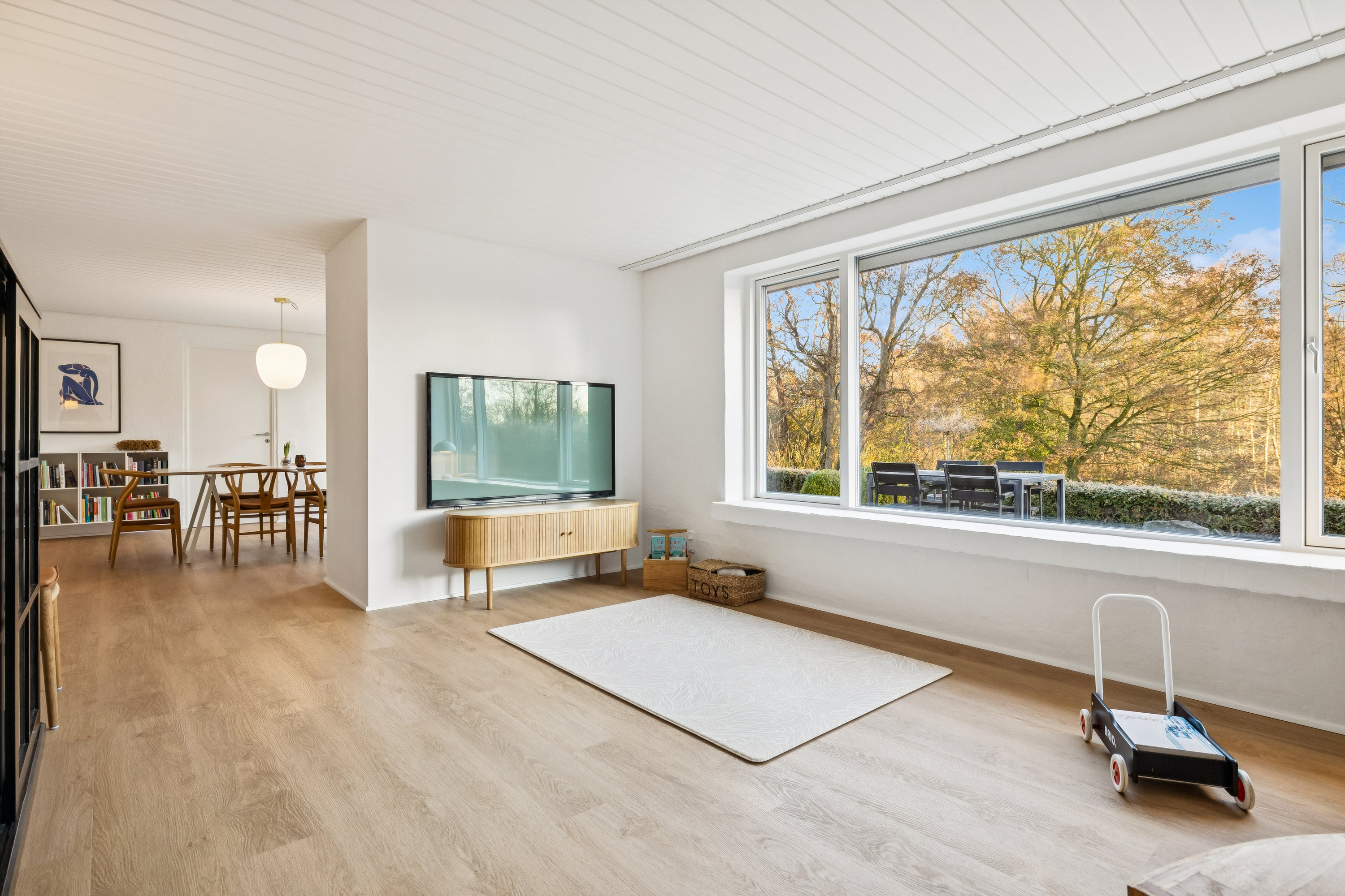 Fremhævet stue billede i fuldskærmstilstand. Billede af Parkvænget 15, 8920 Randers NV