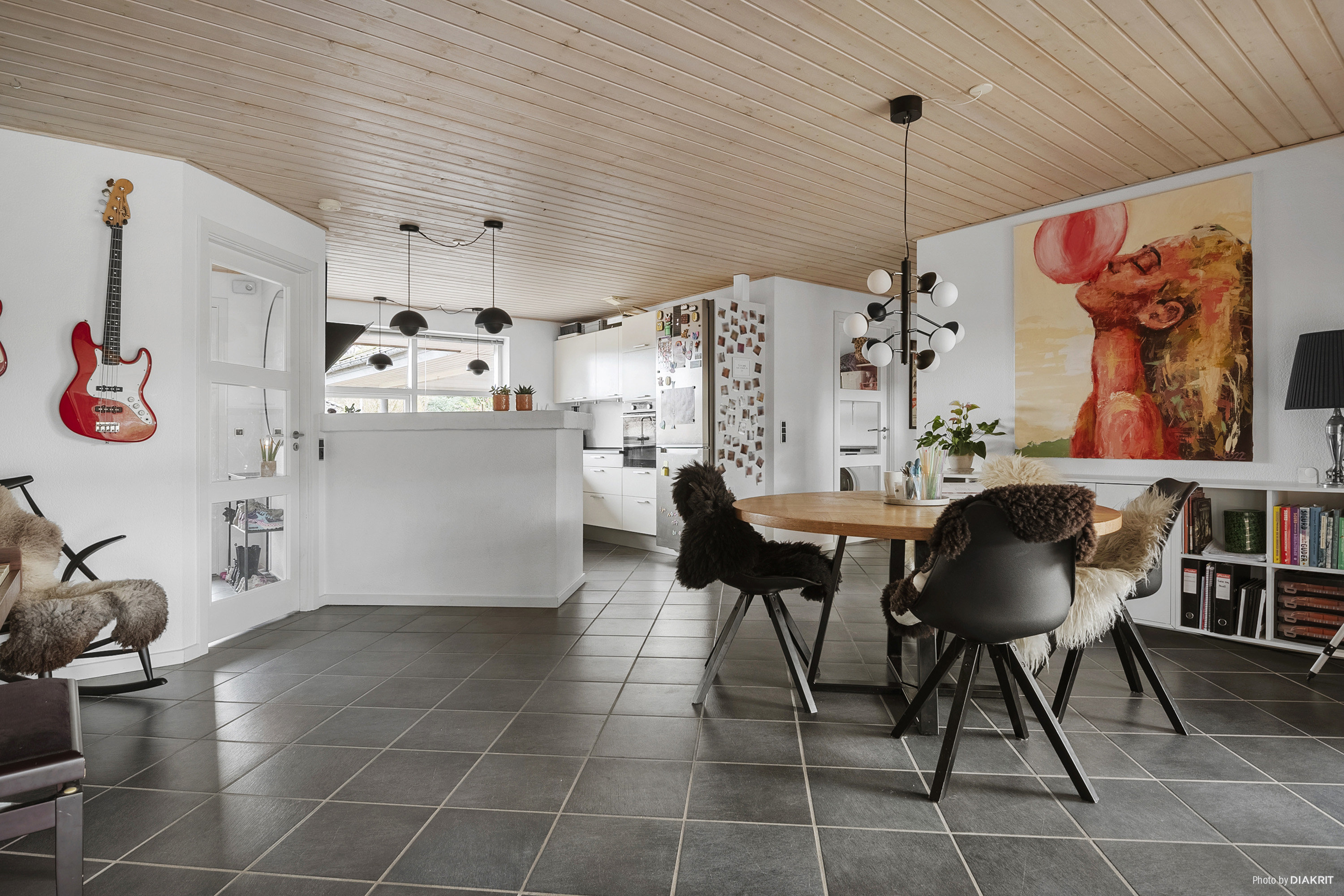 Miniaturebillede 2: spisekøkken. Billede af Espelunden 30, Hou, 8300 Odder