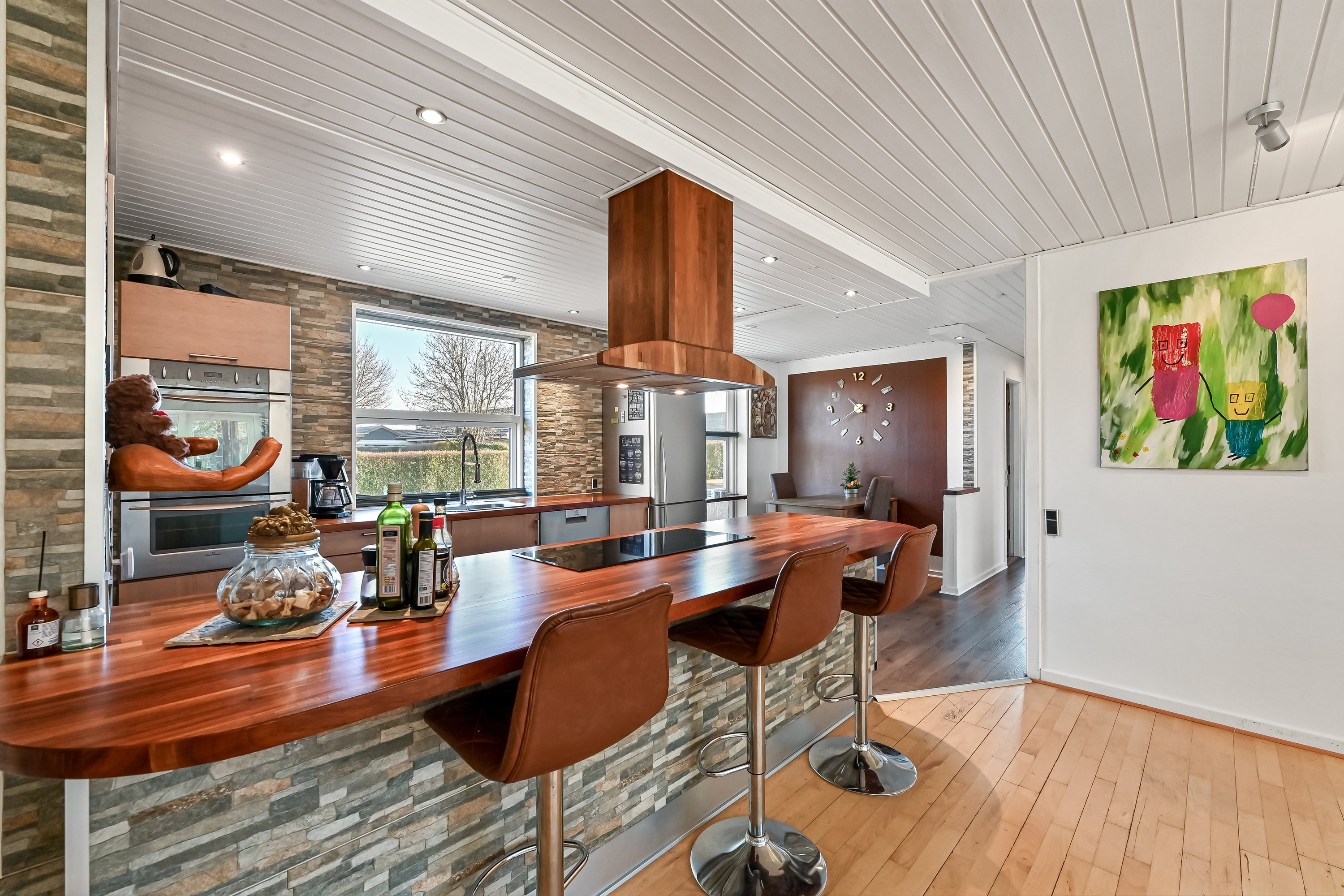 Miniaturebillede 1: køkken. Billede af Ålholmvej 104, Tjørring, 7400 Herning