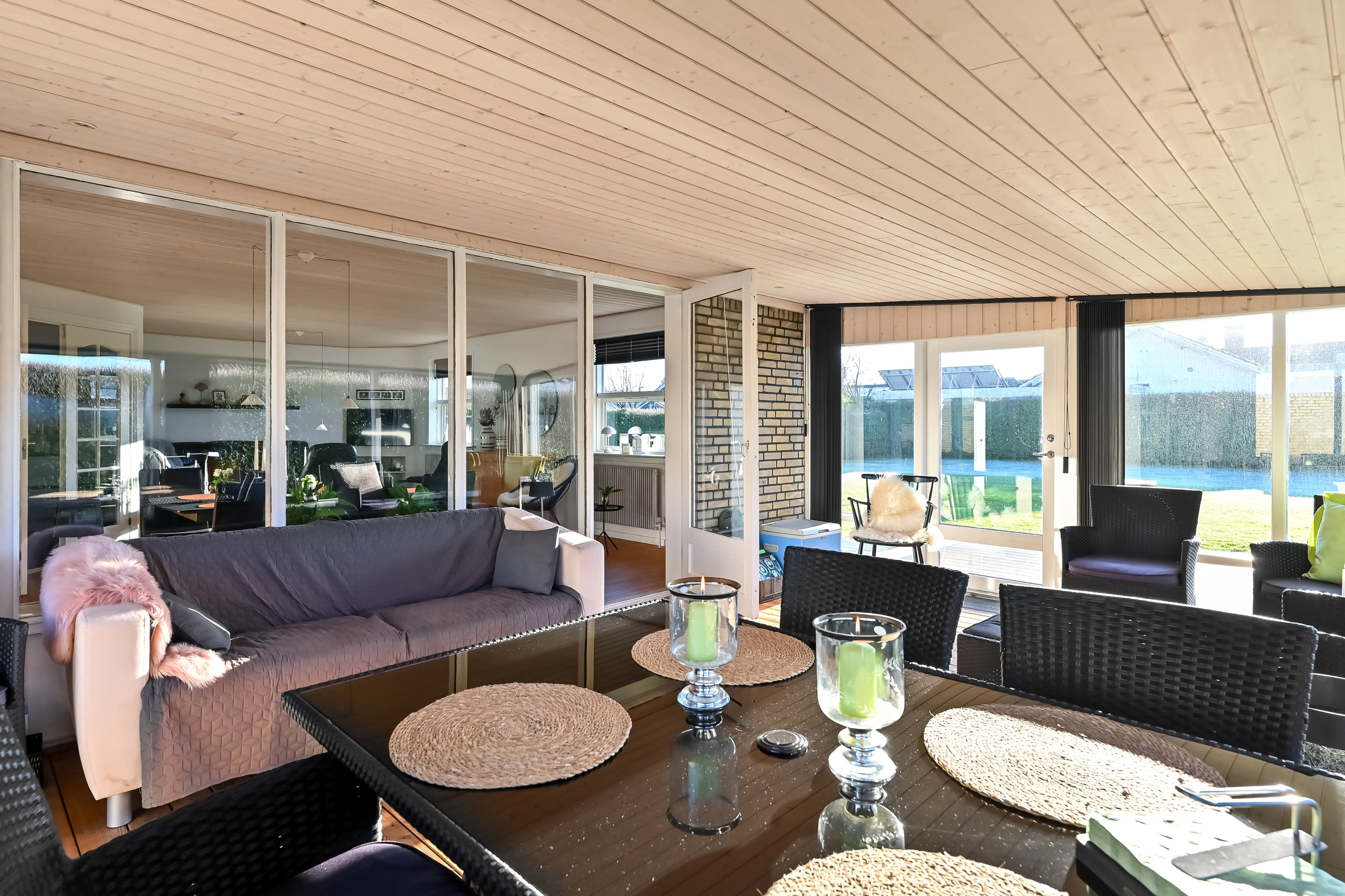 Fremhævet udestue billede i fuldskærmstilstand. Billede af Kløvervænget 7, Snejbjerg, 7400 Herning