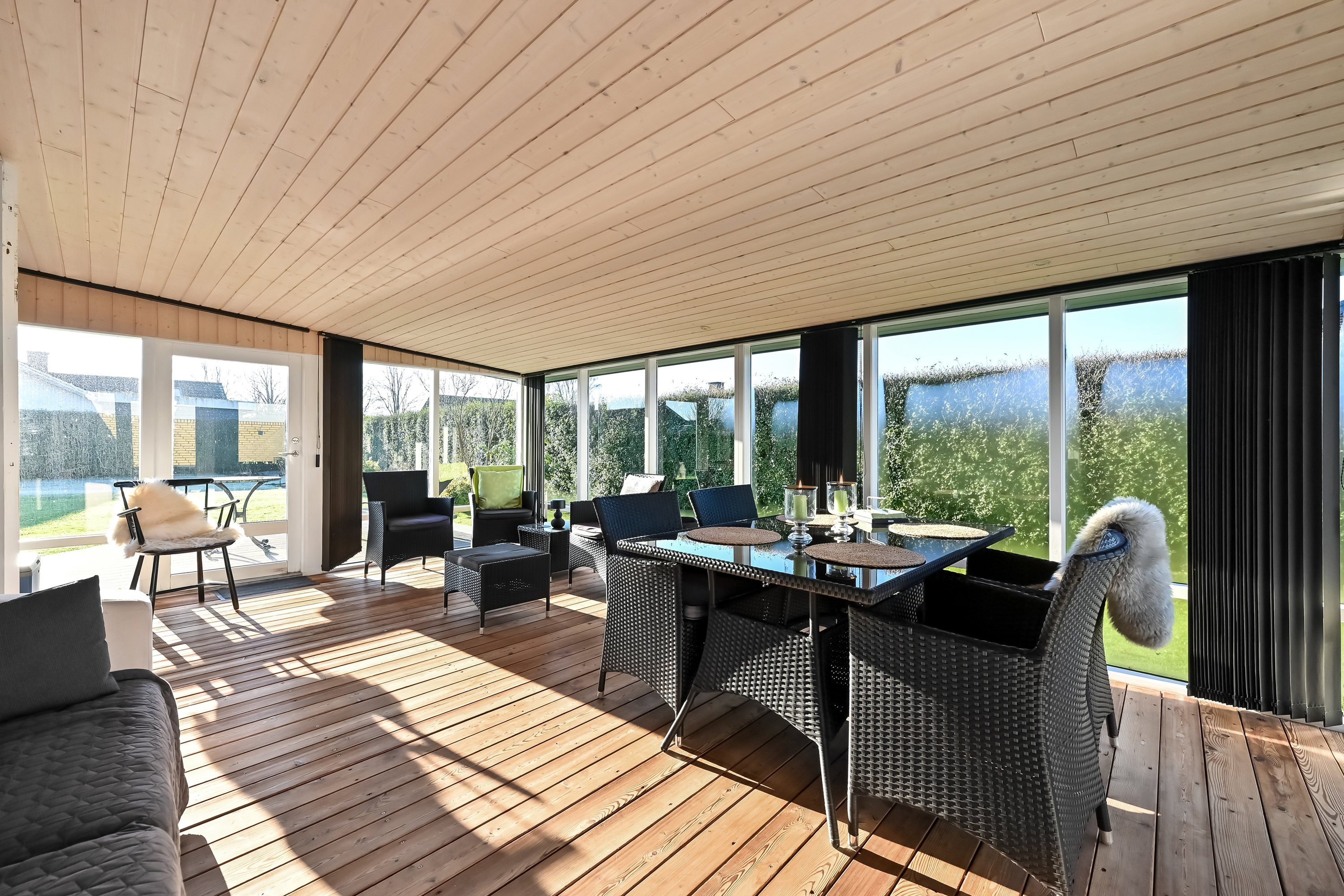 Fremhævet udestue billede i fuldskærmstilstand. Billede af Kløvervænget 7, Snejbjerg, 7400 Herning