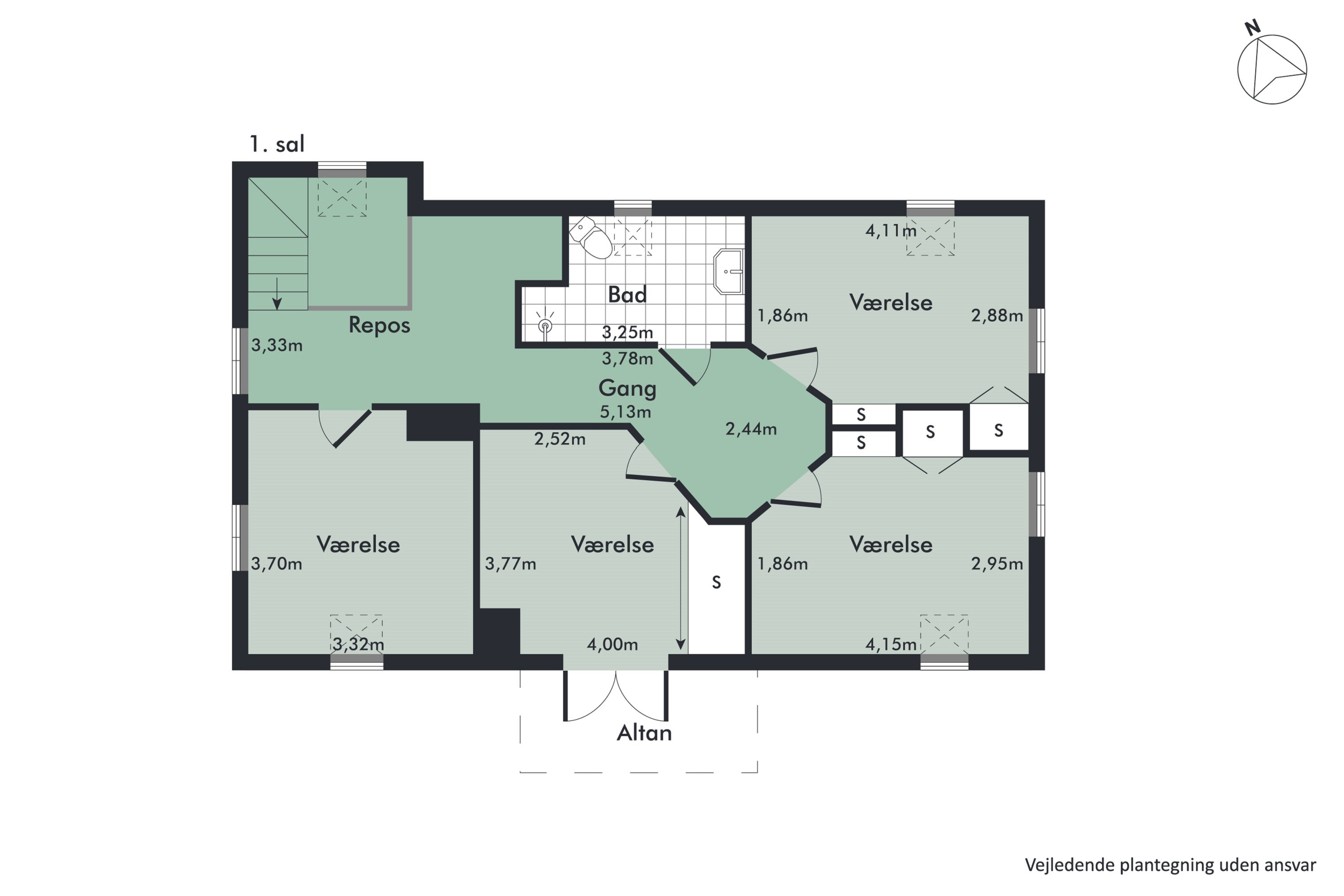 Plantegninger billede af Hannerupvej 299, 9500 Hobro