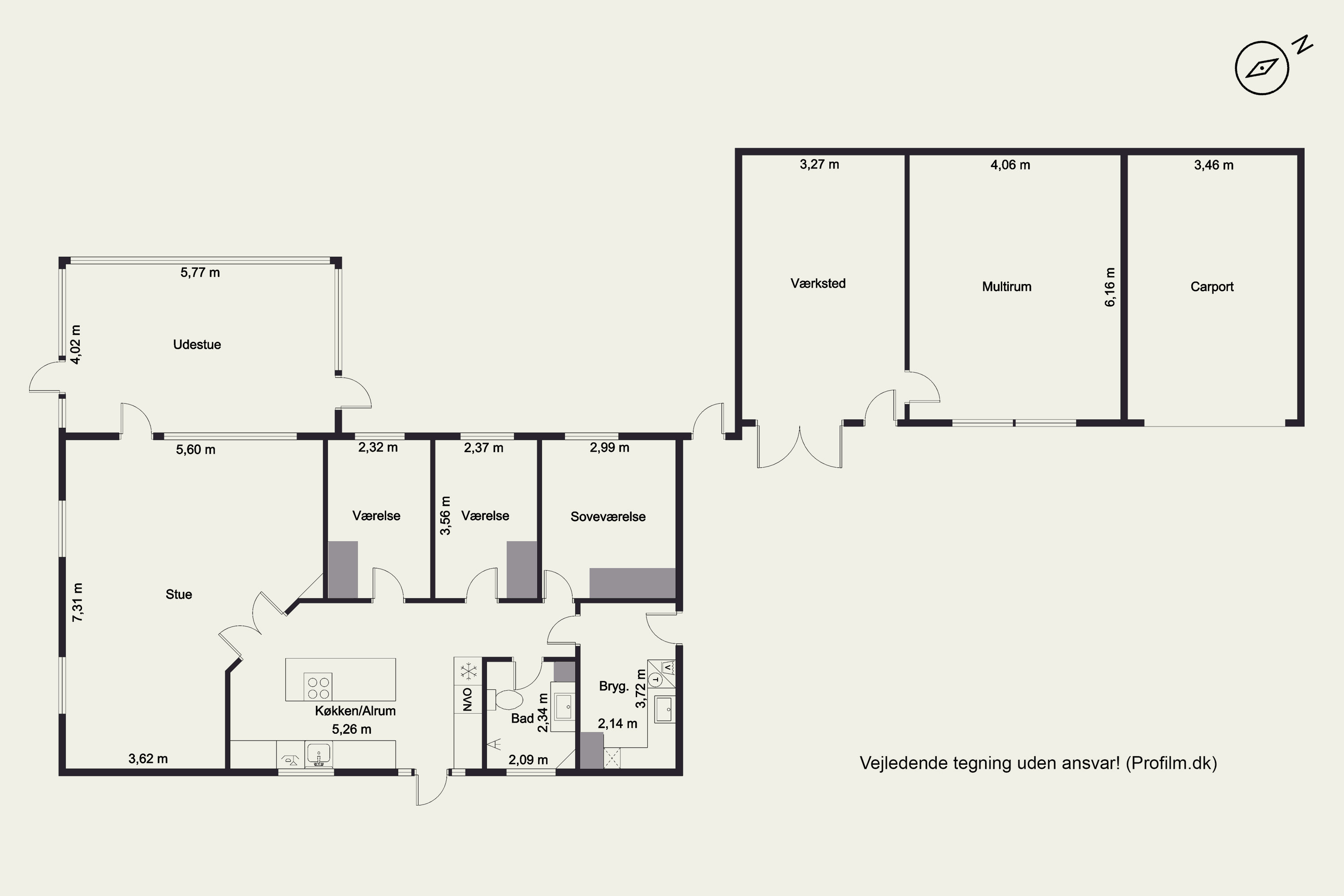 Plantegninger billede af Kløvervænget 7, Snejbjerg, 7400 Herning