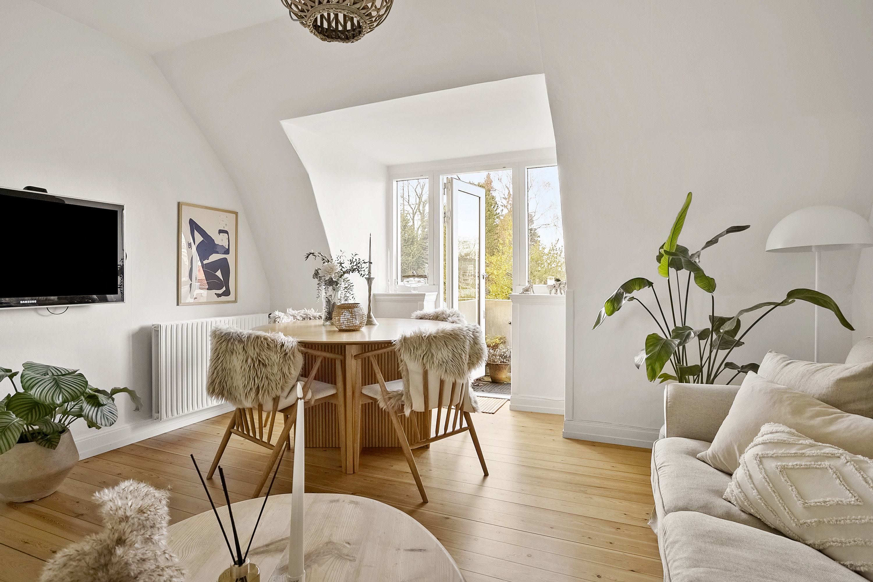 Fremhævet spisestue billede i fuldskærmstilstand. Billede af Ndr Kirkegårdsalle 1B, 8700 Horsens