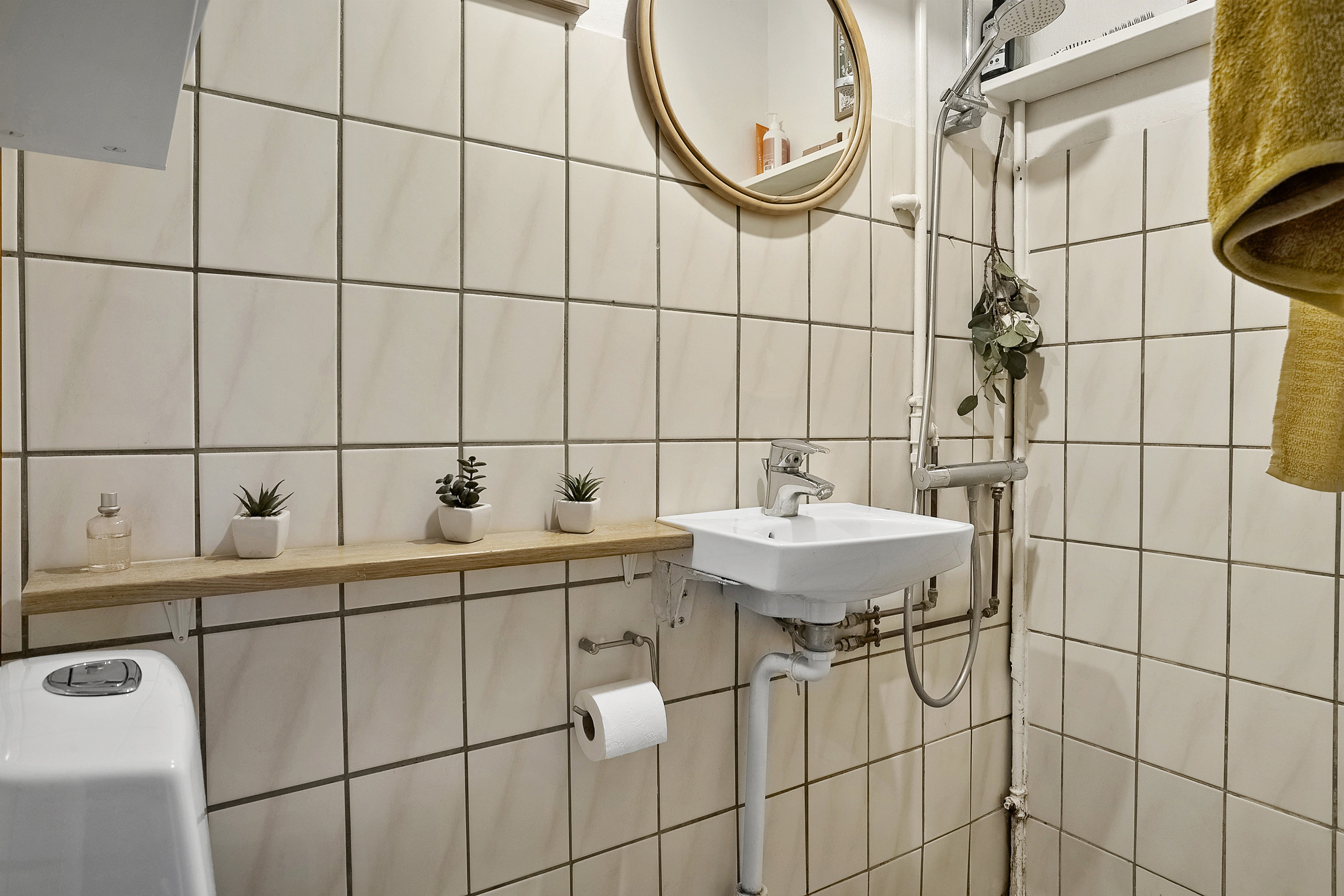 Fremhævet badeværelse billede i fuldskærmstilstand. Billede af Ndr Kirkegårdsalle 1B, 8700 Horsens