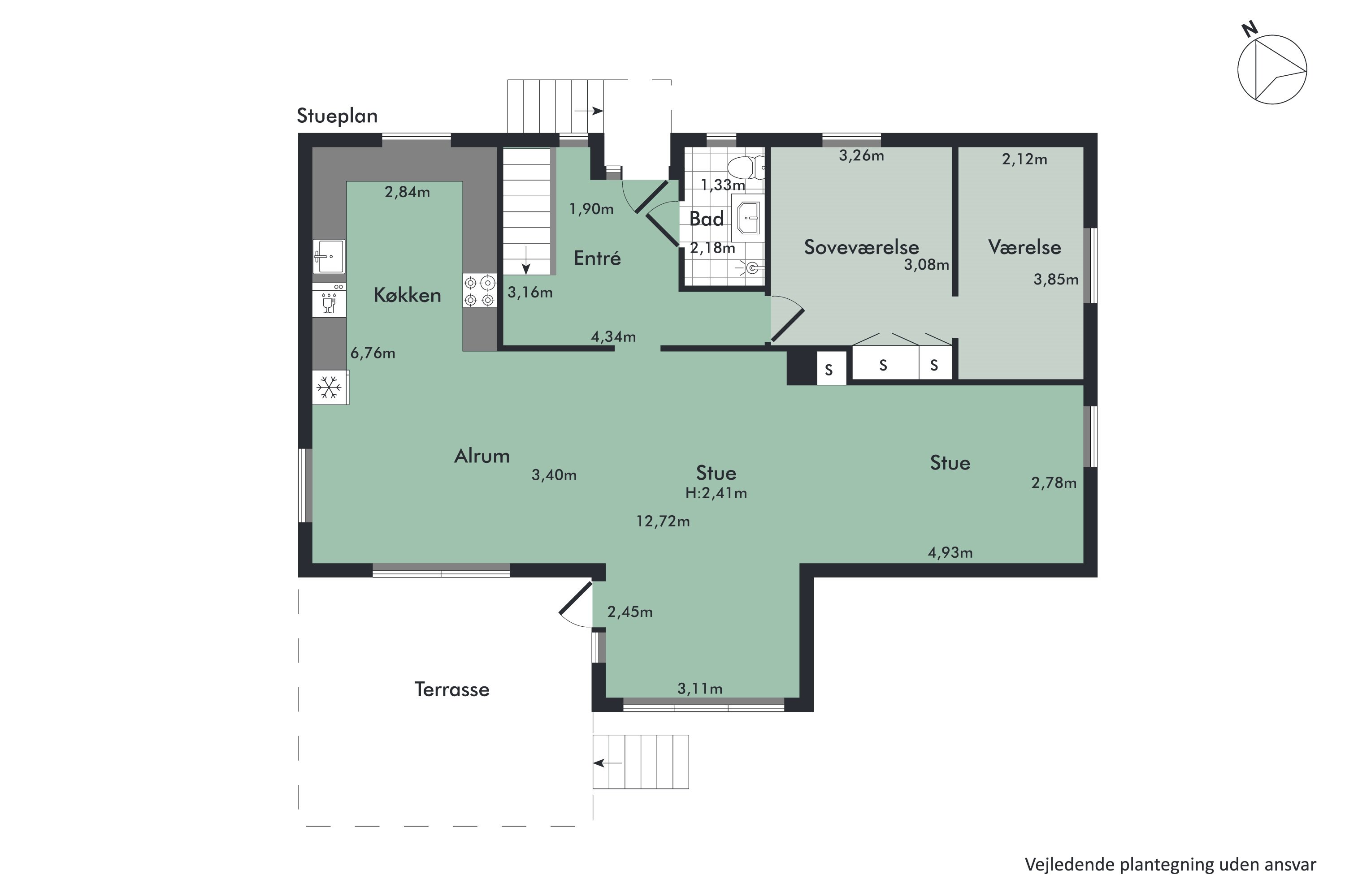 Plantegninger billede af Ndr Truevej 11, Vebbestrup, 9500 Hobro