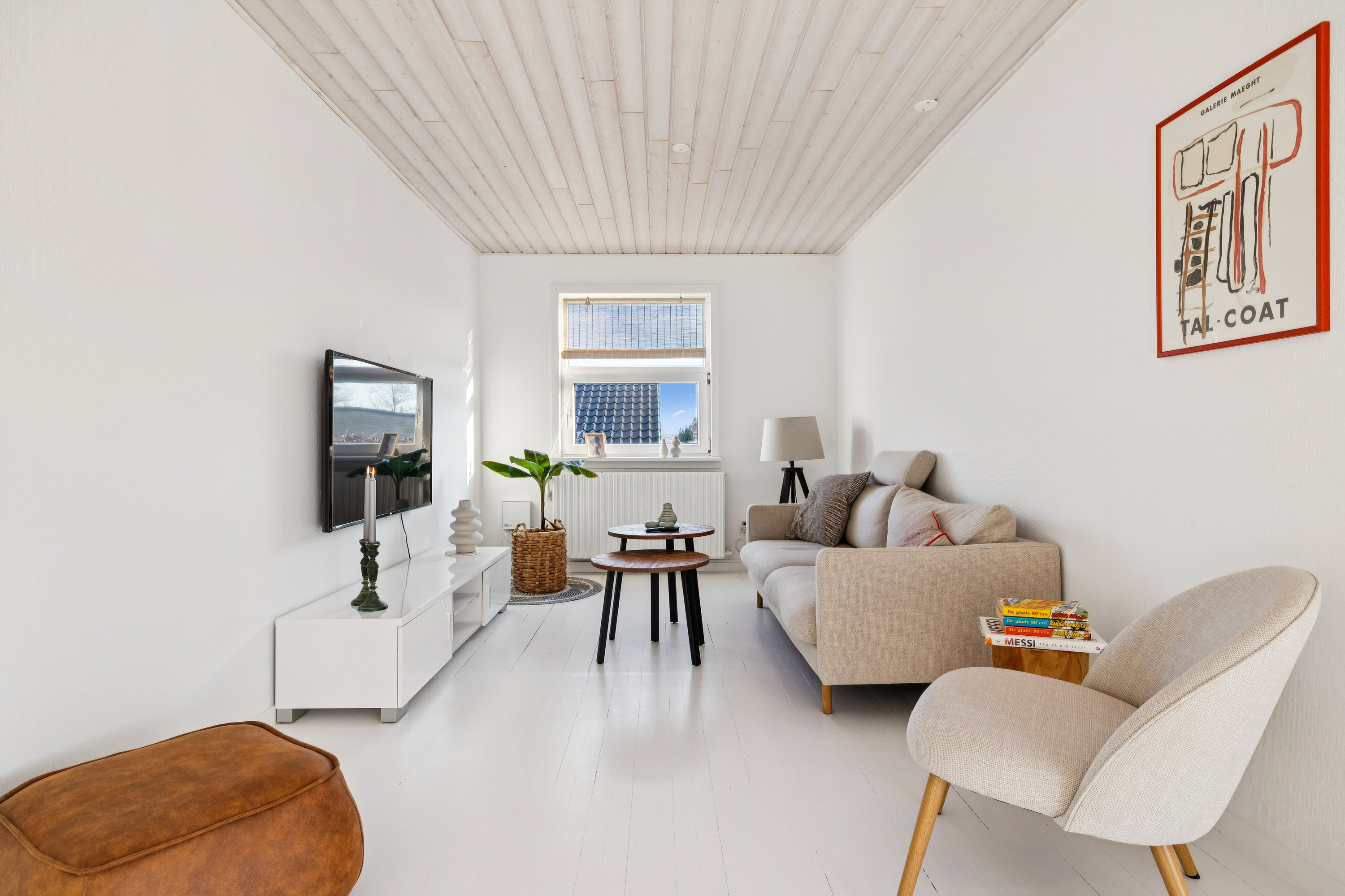 Fremhævet stue billede i fuldskærmstilstand. Billede af Ndr Truevej 11, Vebbestrup, 9500 Hobro