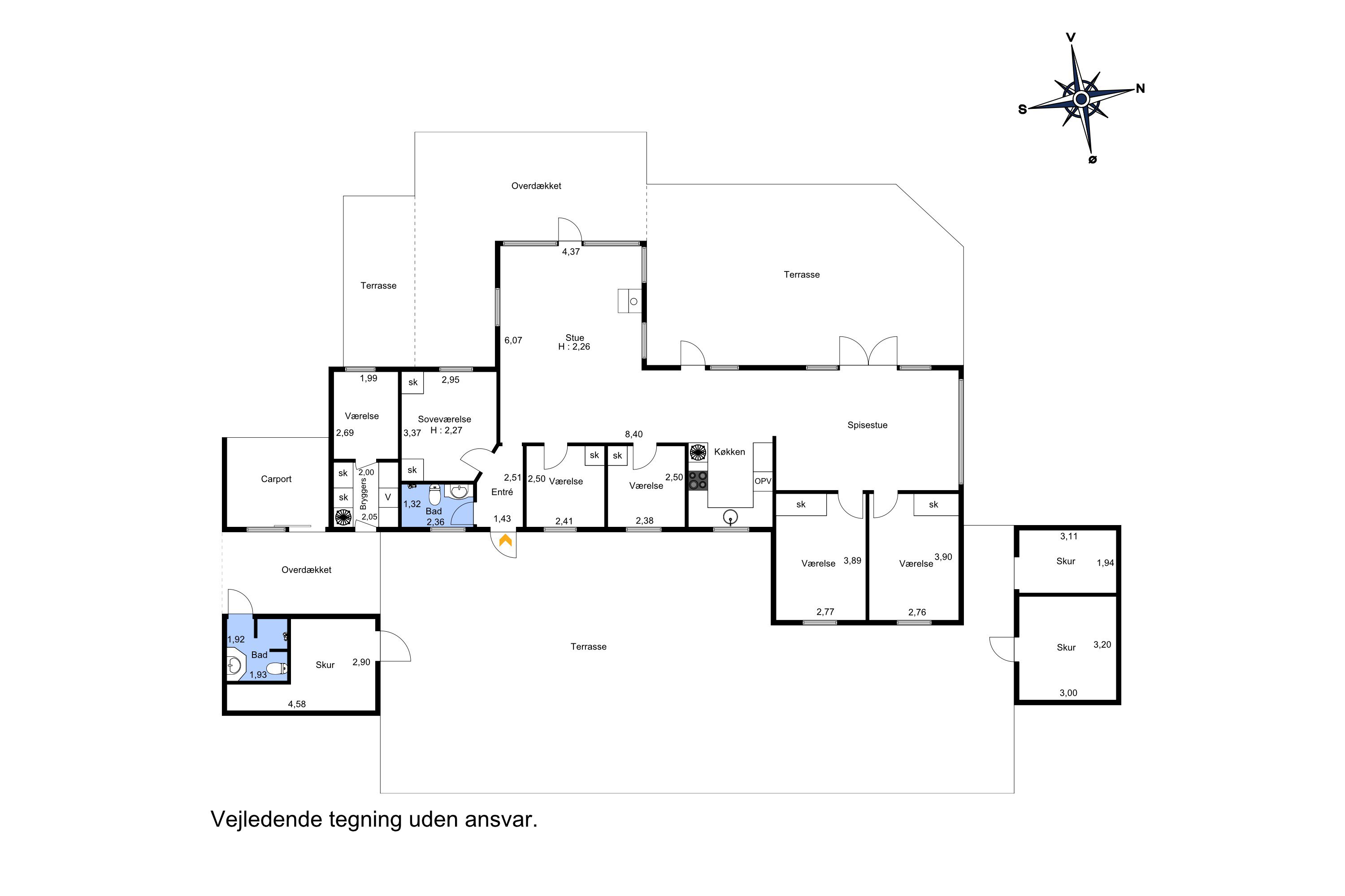 Plantegninger billede af Gyvelvej 6, Stoense Udflytter, 5953 Tranekær