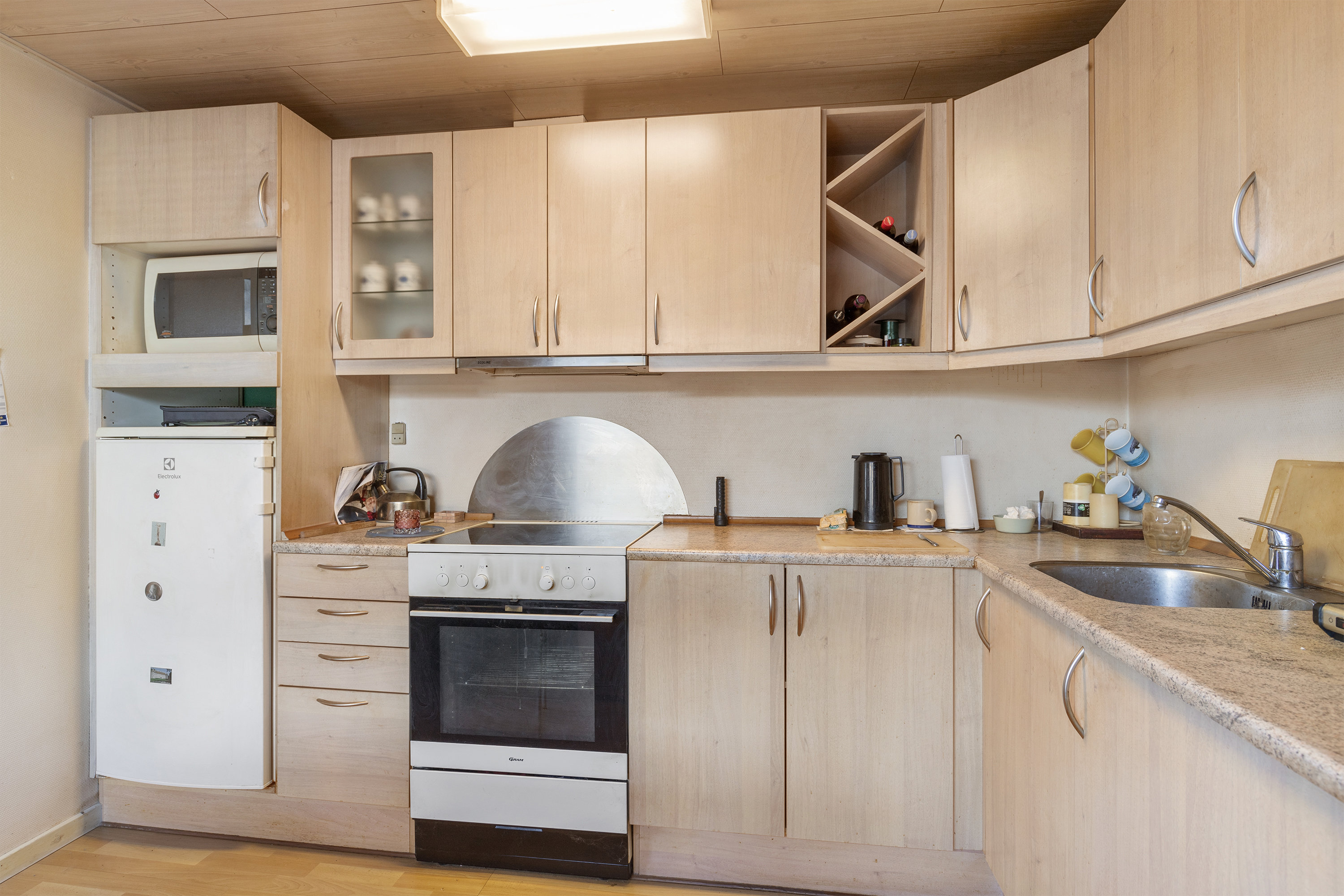 Fremhævet køkken billede i fuldskærmstilstand. Billede af Tryvej 145, 9750 Østervrå