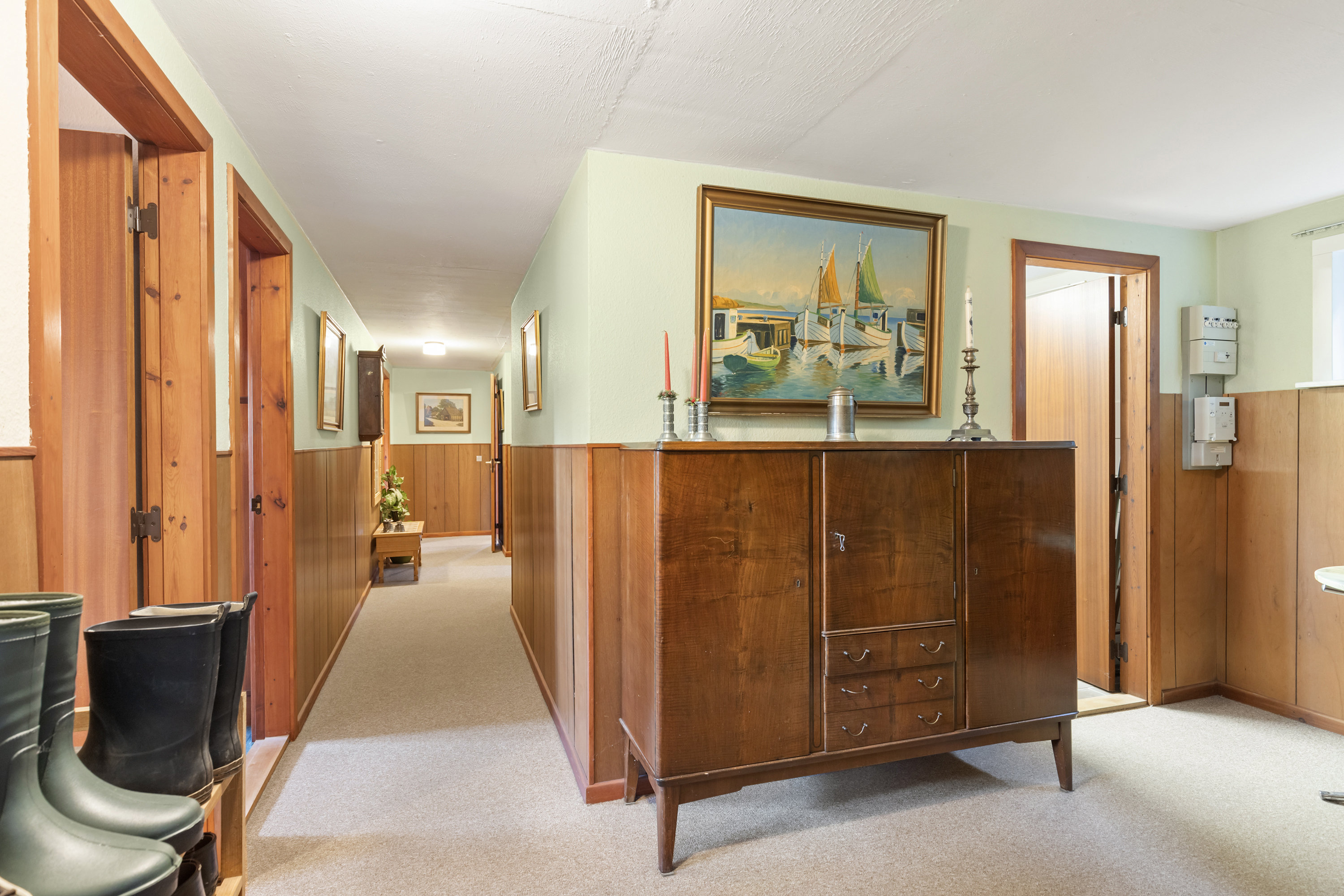 Fremhævet gang billede i fuldskærmstilstand. Billede af Grønagervej 13, 9760 Vrå