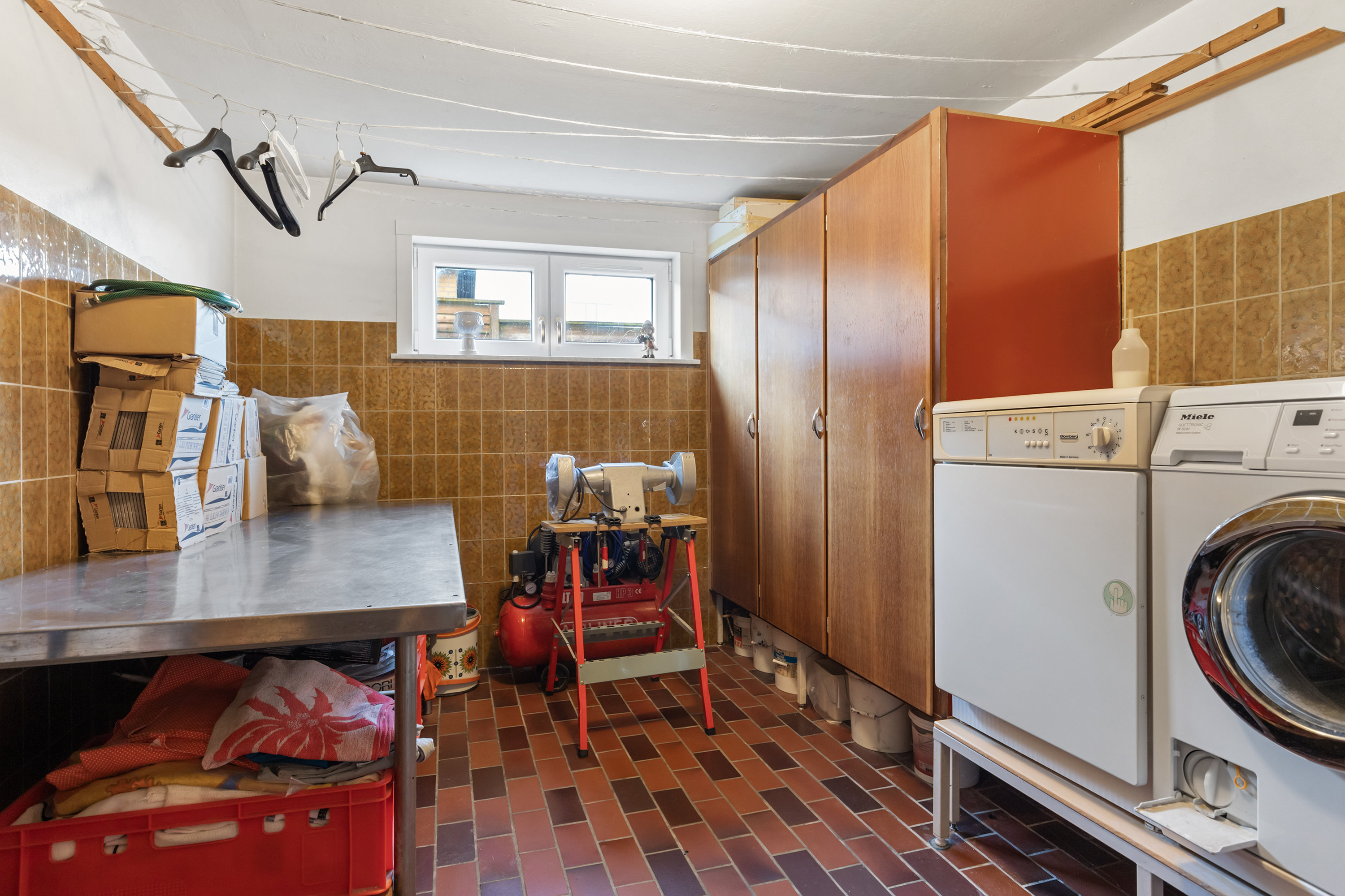 Fremhævet vaskerum billede i fuldskærmstilstand. Billede af Grønagervej 13, 9760 Vrå