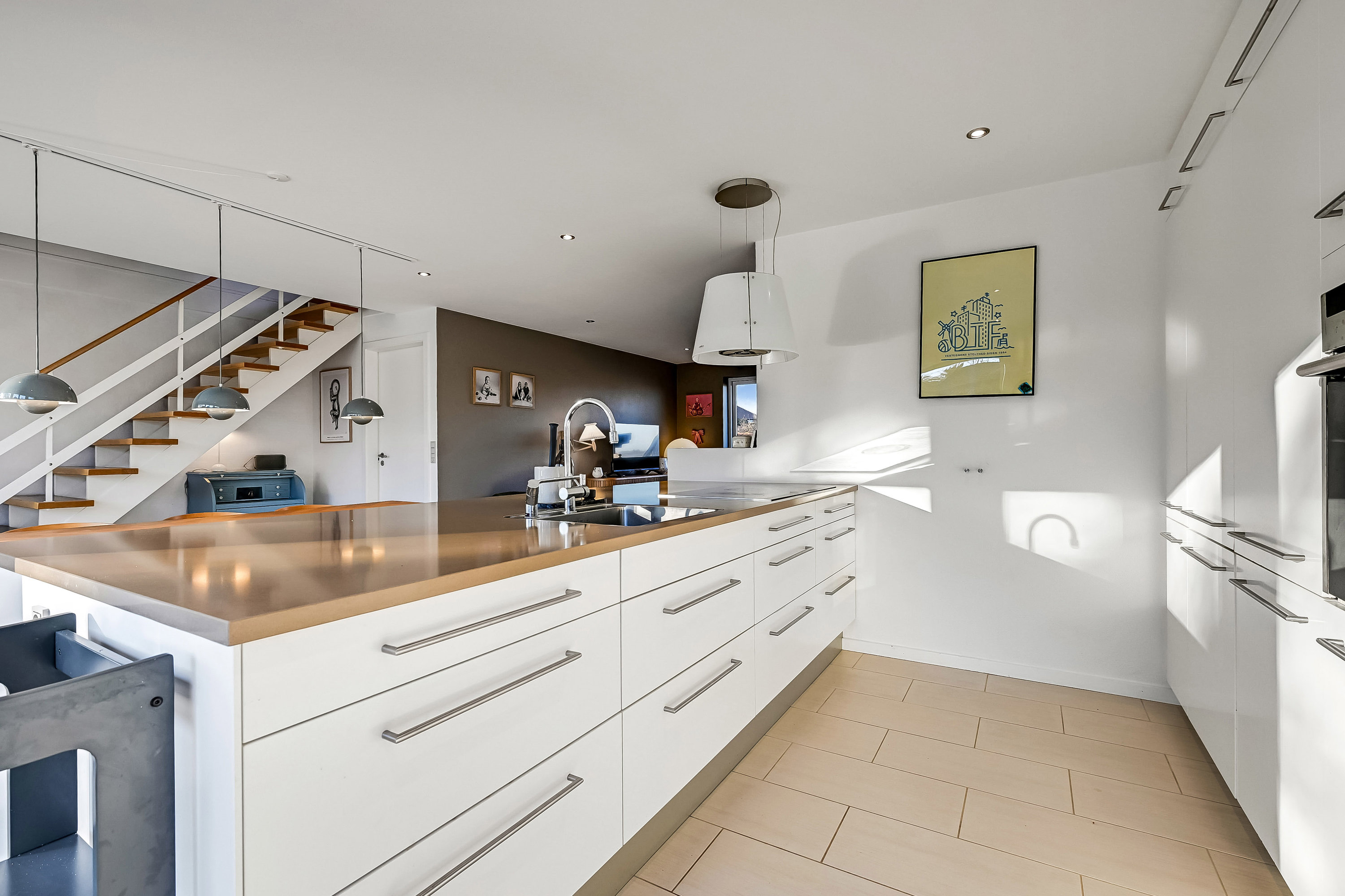 Fremhævet køkken billede i fuldskærmstilstand. Billede af Sarpsborgvej 26, 7600 Struer