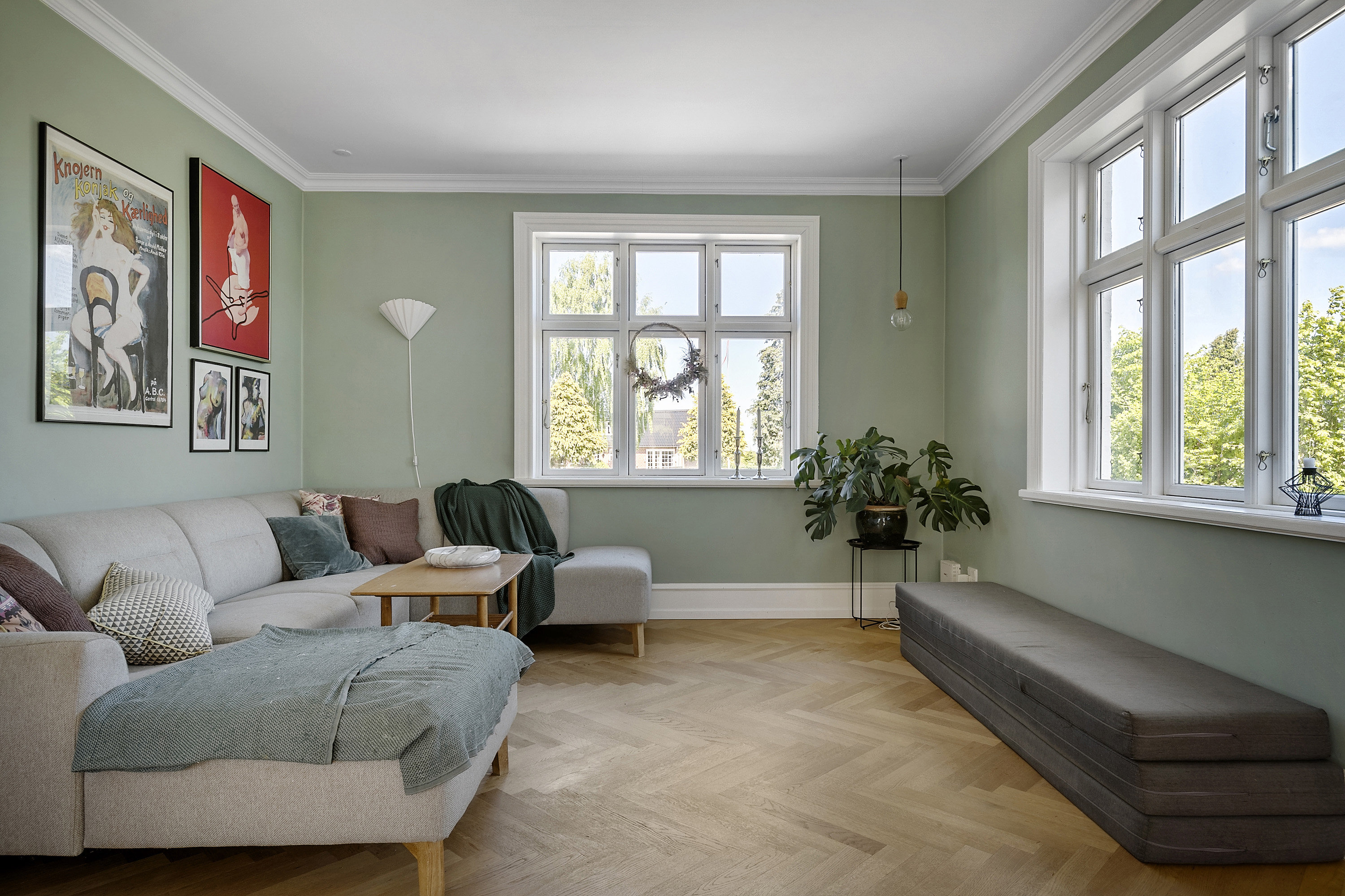 Fremhævet stue billede i fuldskærmstilstand. Billede af Fastrupvej 45, Fastrup, 8355 Solbjerg