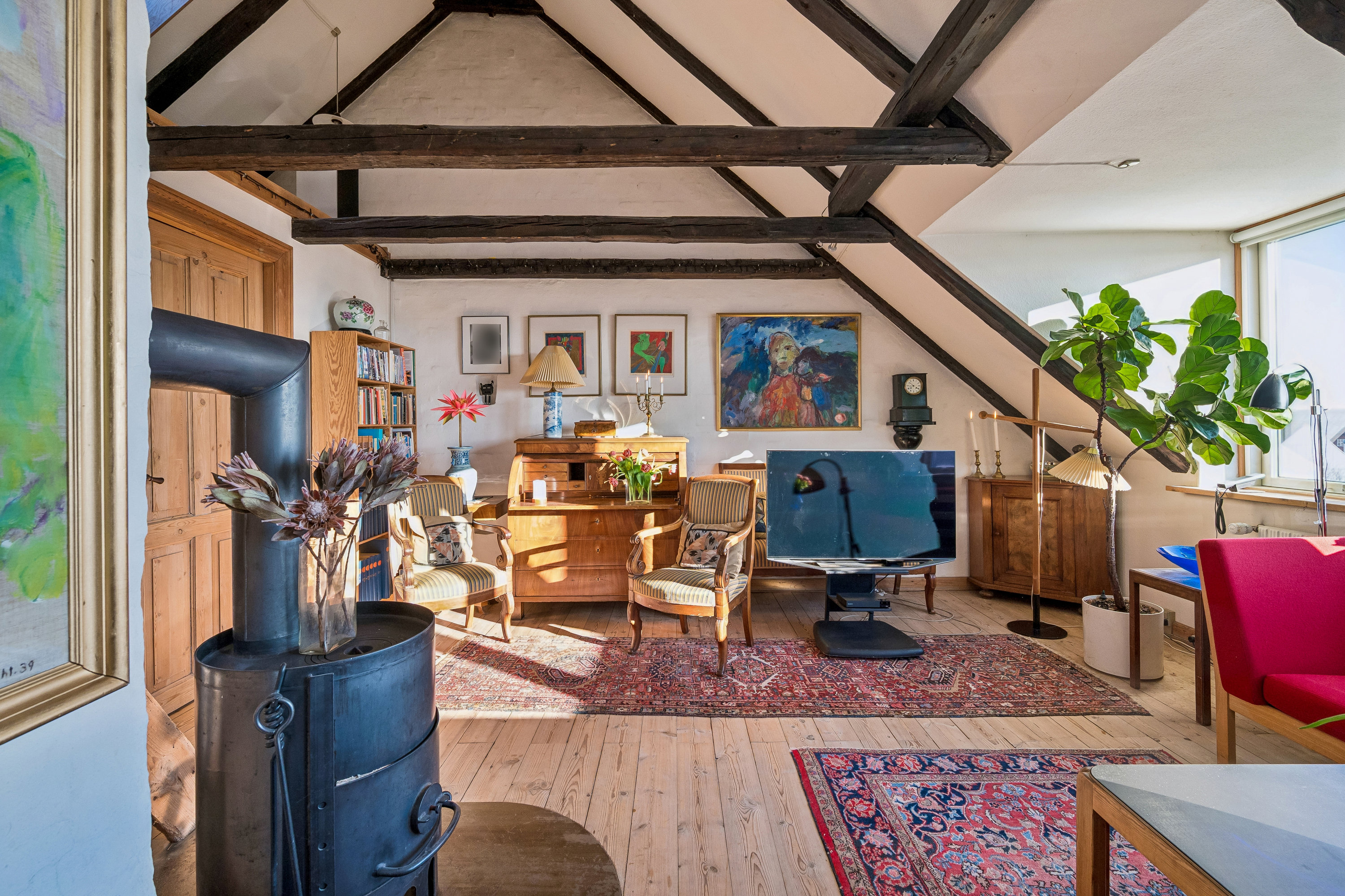 Fremhævet stue billede i fuldskærmstilstand. Billede af Saltholmsgade 19, 8000 Aarhus C