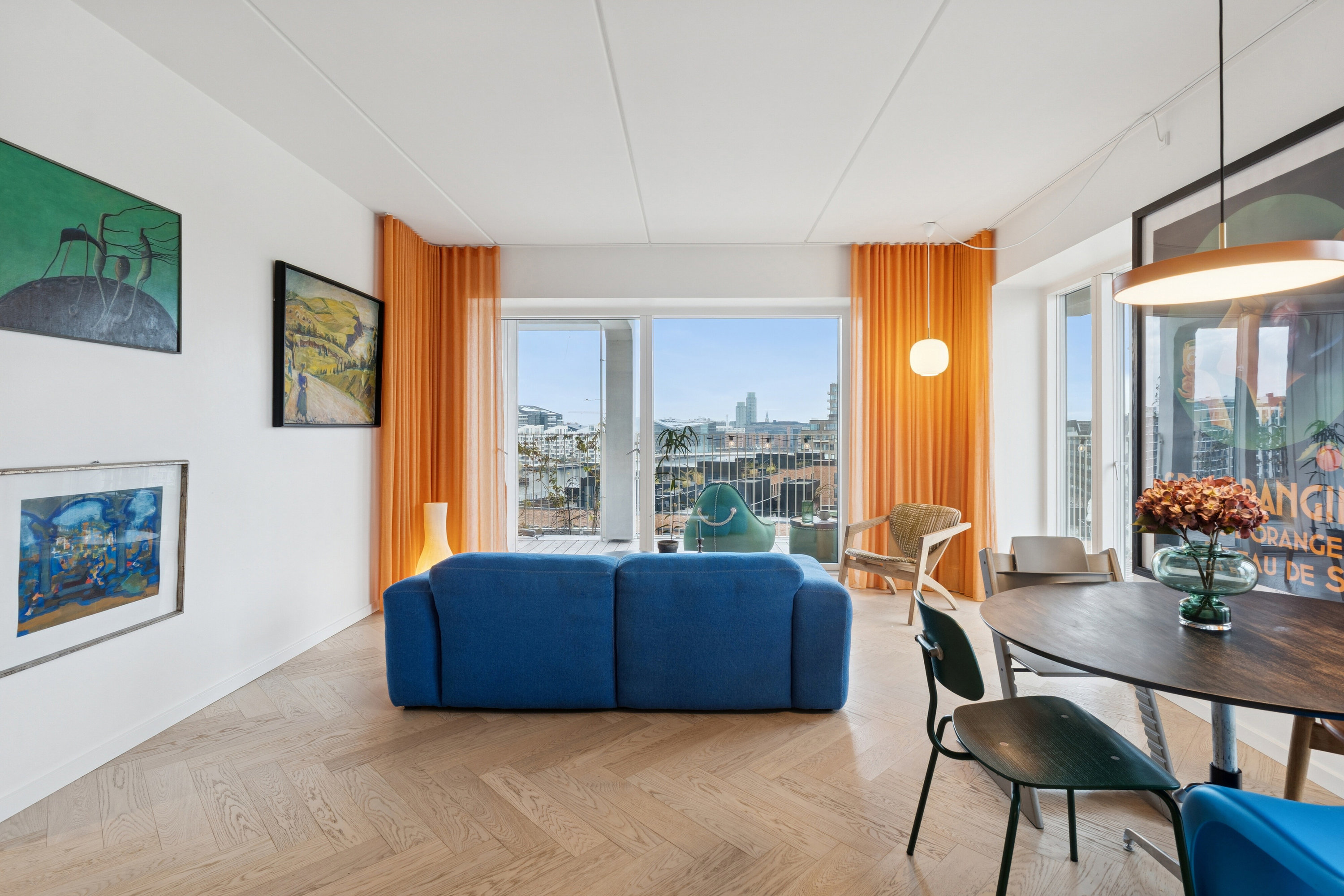 Fremhævet stue billede i fuldskærmstilstand. Billede af Islands Brygge 76, 6. 2., 2300 København S