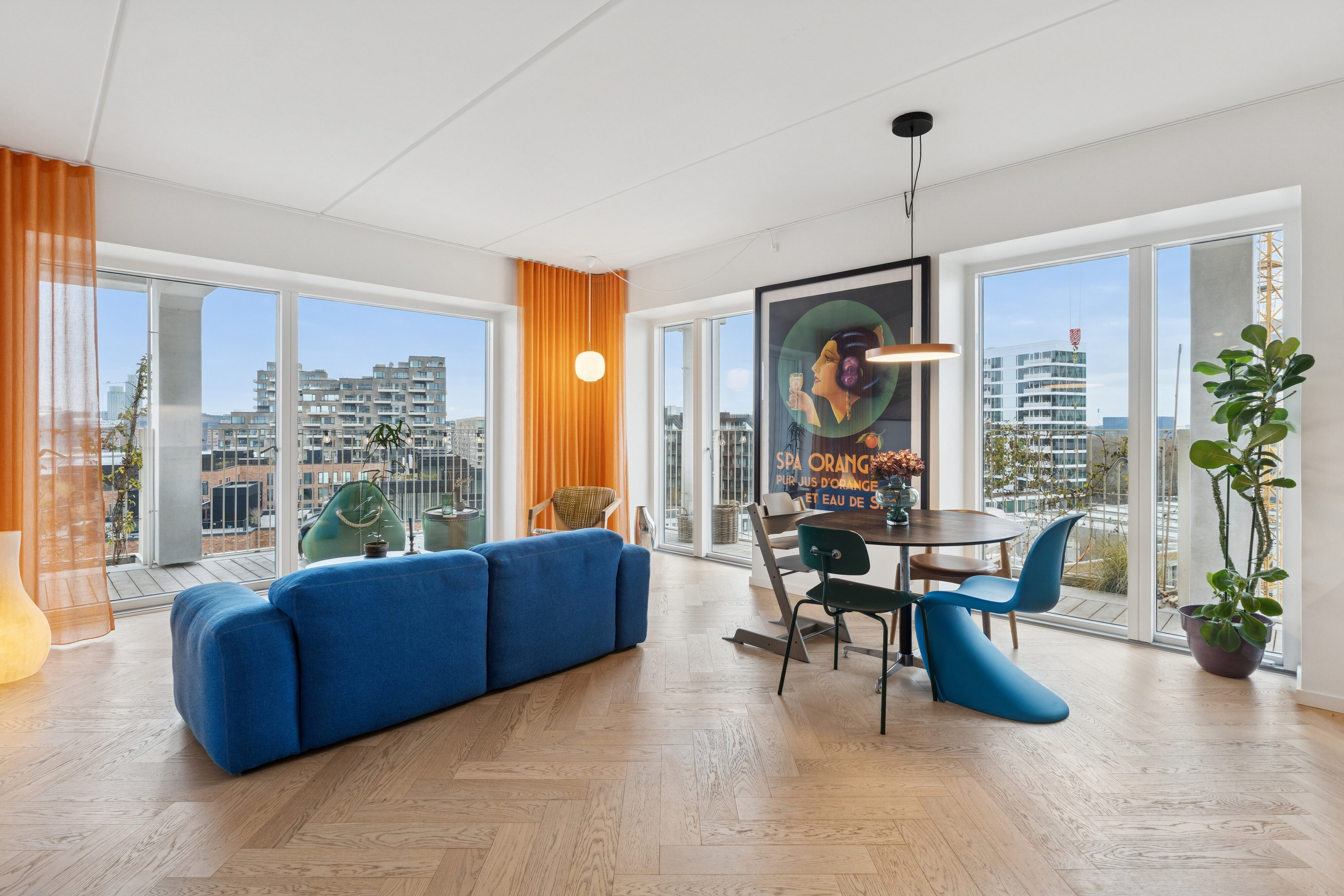 Fremhævet stue billede i fuldskærmstilstand. Billede af Islands Brygge 76, 6. 2., 2300 København S