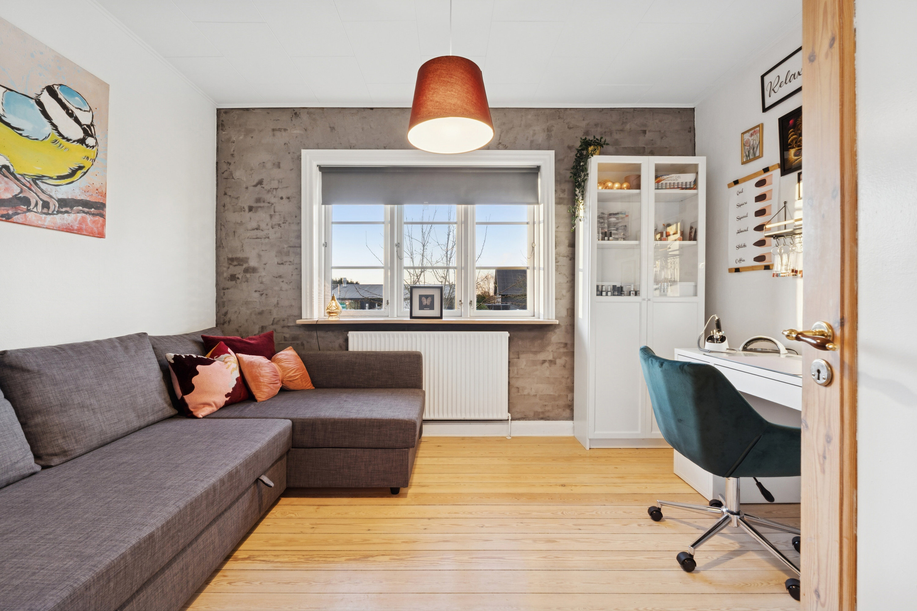 Fremhævet stue billede i fuldskærmstilstand. Billede af Kirkevej 26, Særslev, 5471 Søndersø