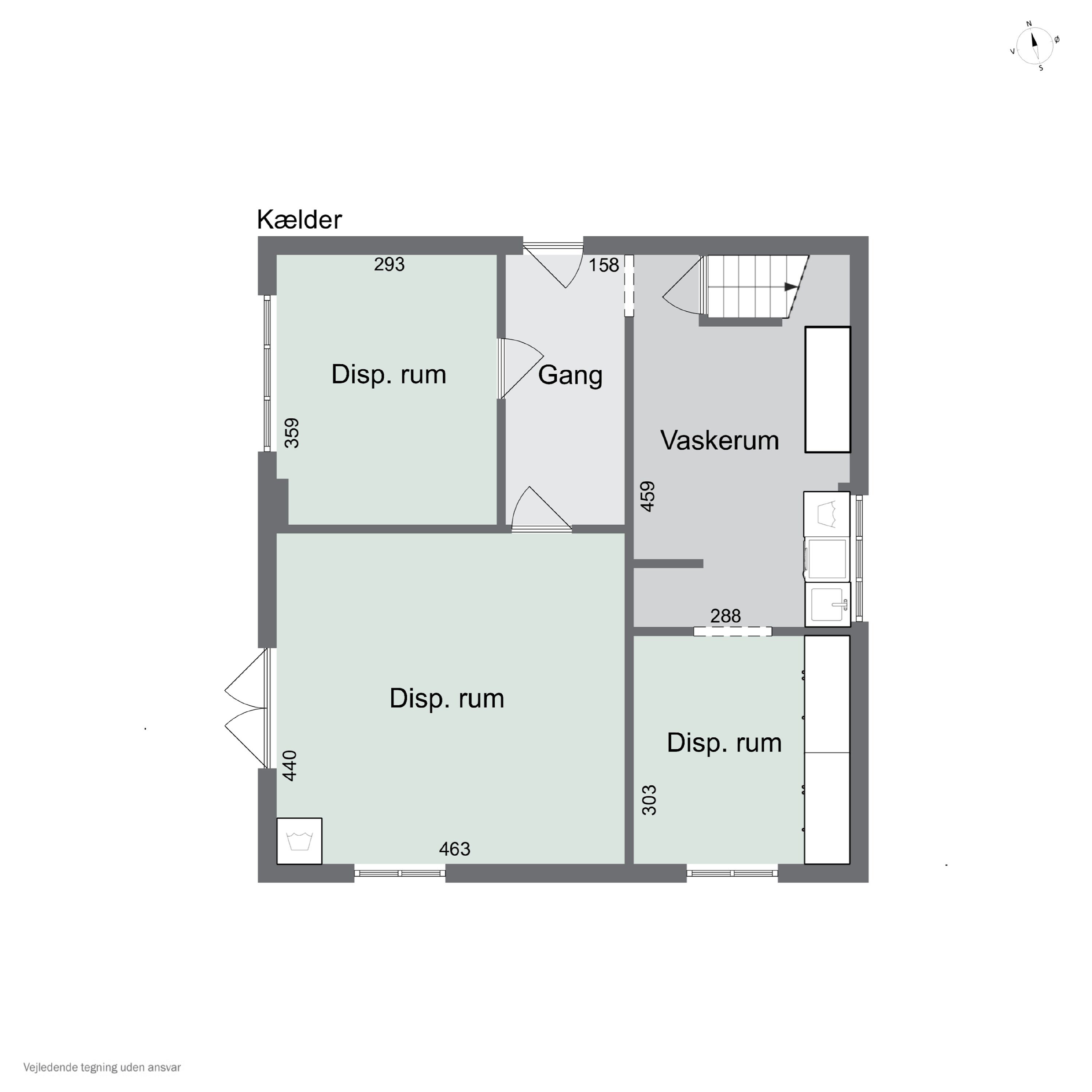Plantegninger billede af Kirkevej 26, Særslev, 5471 Søndersø