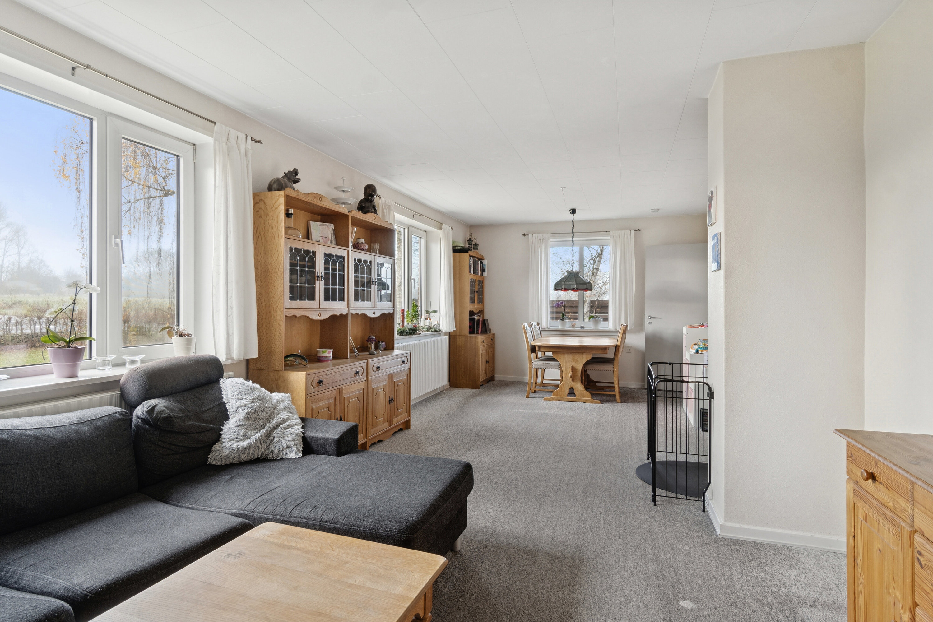 Fremhævet stue billede i fuldskærmstilstand. Billede af Sdr Jernløsevej 19, Sdr. Jernløse, 4420 Regstrup