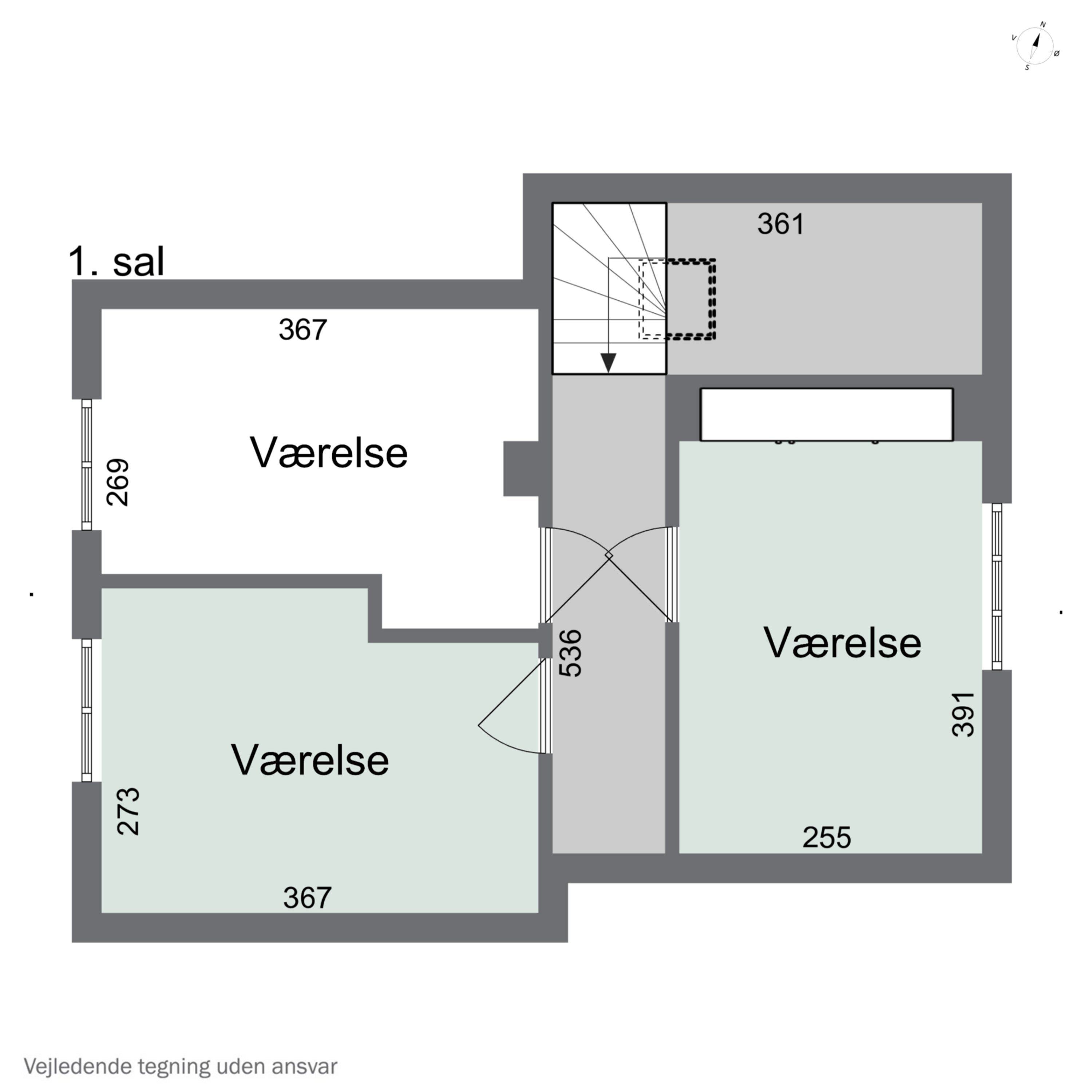 Plantegninger billede af Ternevej 1, 4300 Holbæk