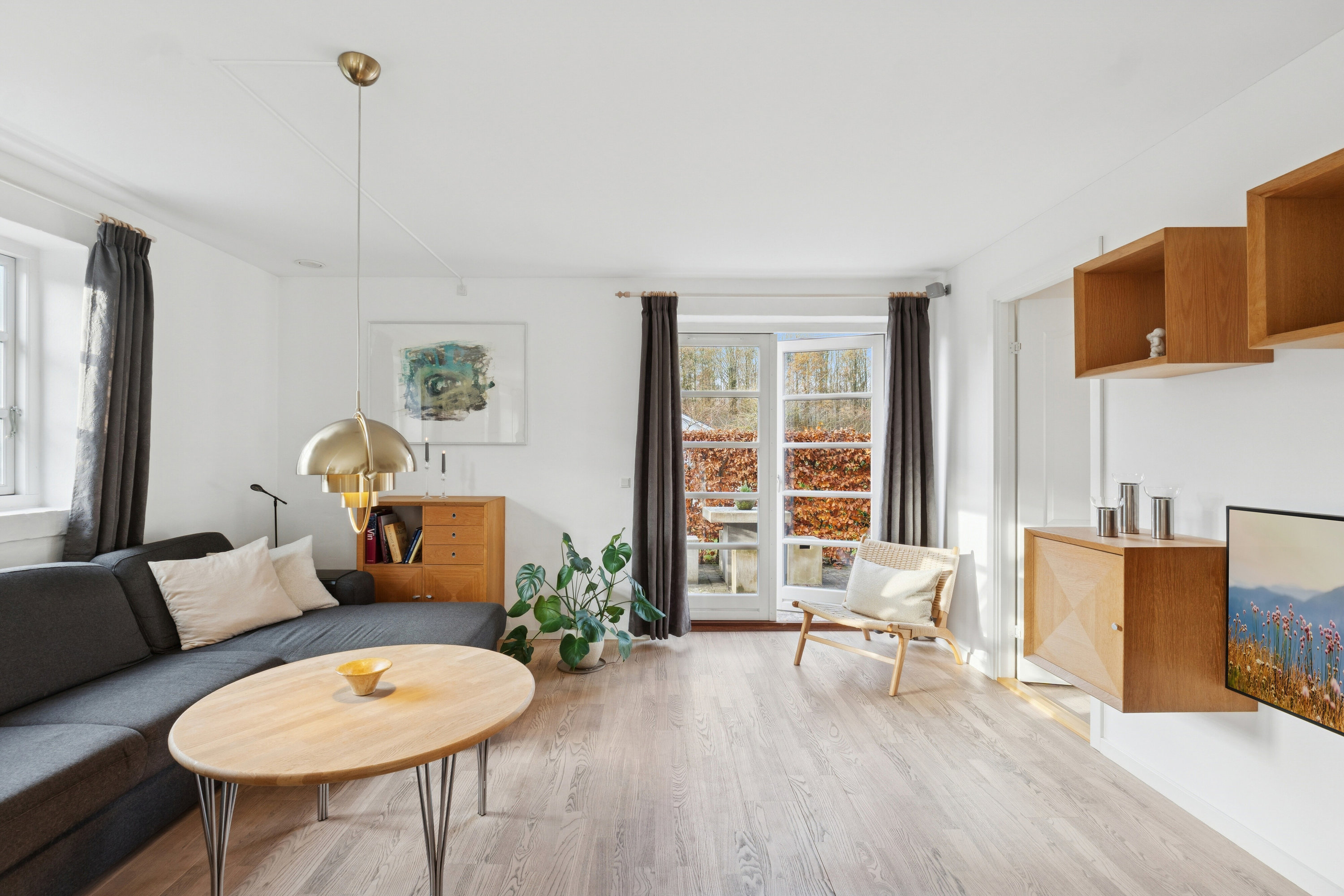 Fremhævet stue billede i fuldskærmstilstand. Billede af Stensbjerg 15, 2600 Glostrup