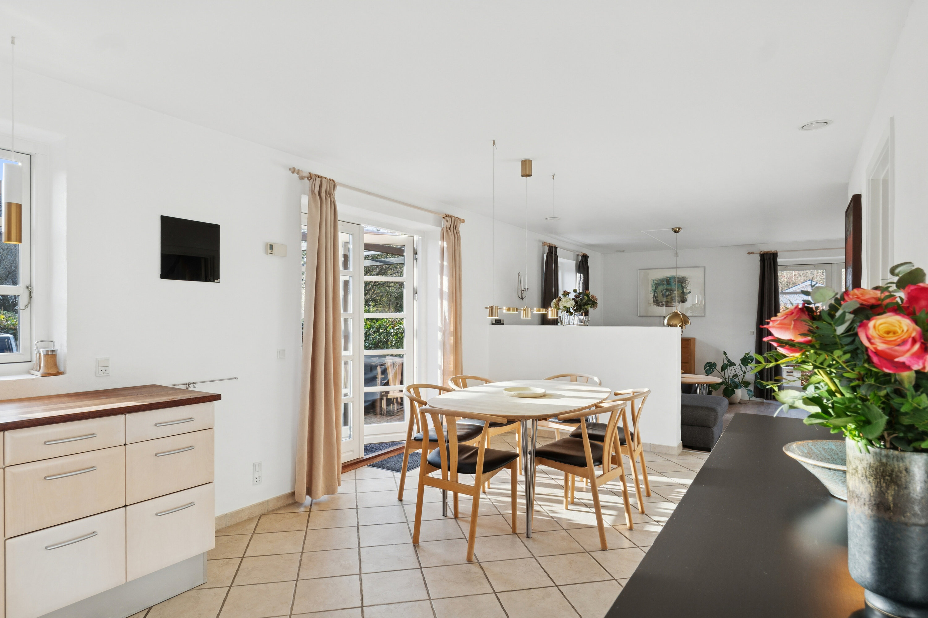 Fremhævet spisestue billede i fuldskærmstilstand. Billede af Stensbjerg 15, 2600 Glostrup