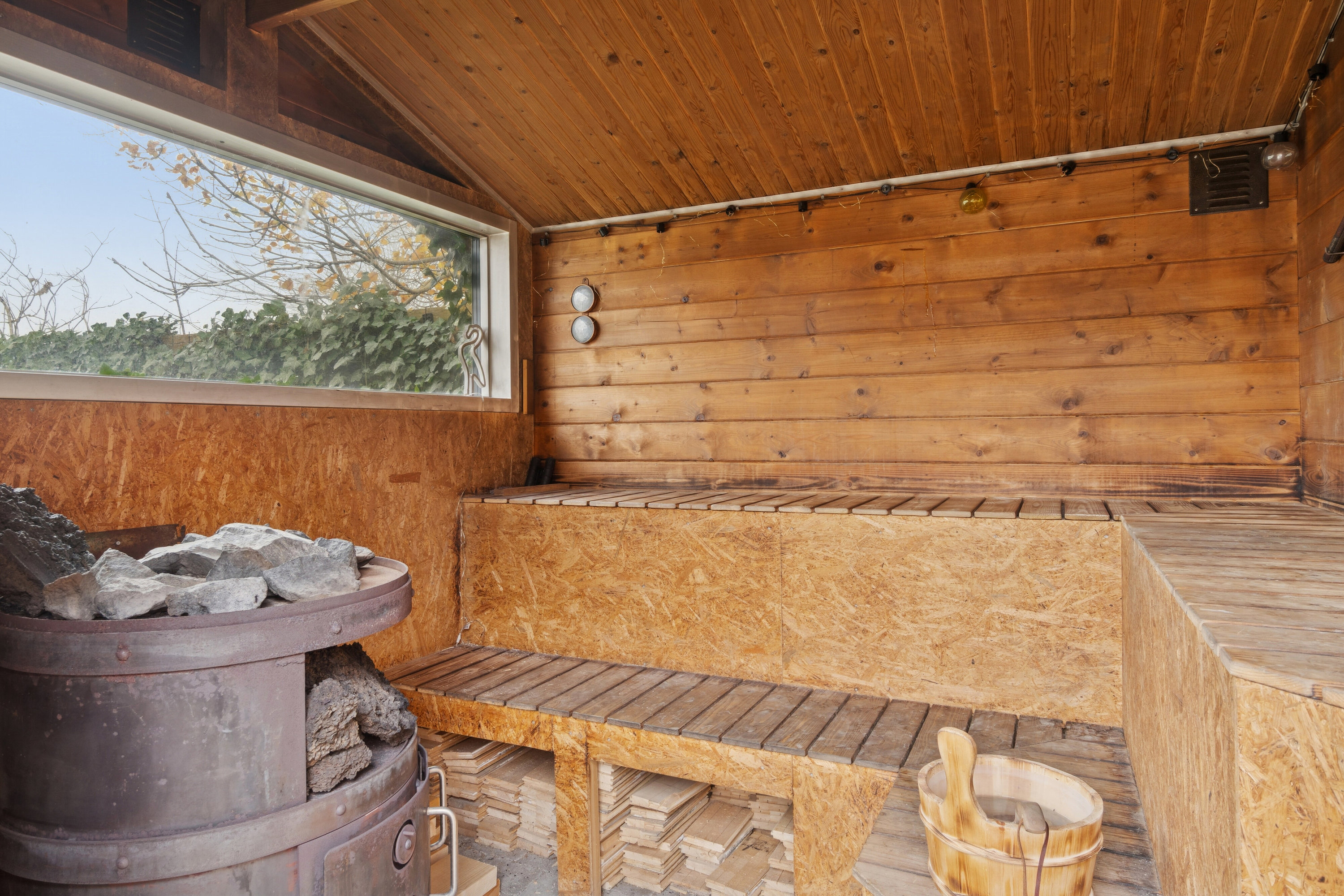 Fremhævet sauna billede i fuldskærmstilstand. Billede af Ulsevej 30, Olstrup, 4690 Haslev
