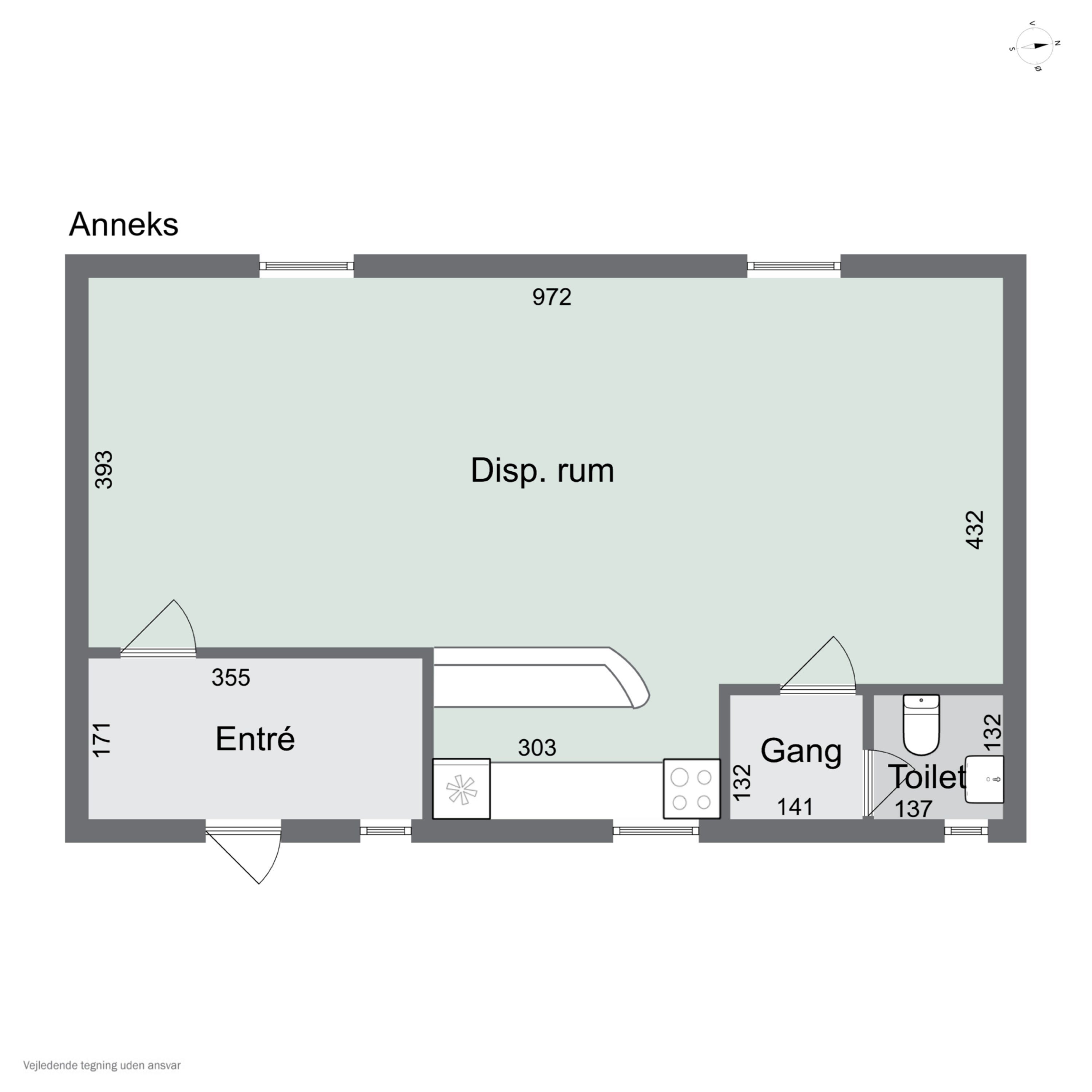 Plantegninger billede af Skovmarksvej 2, 5762 Vester Skerninge