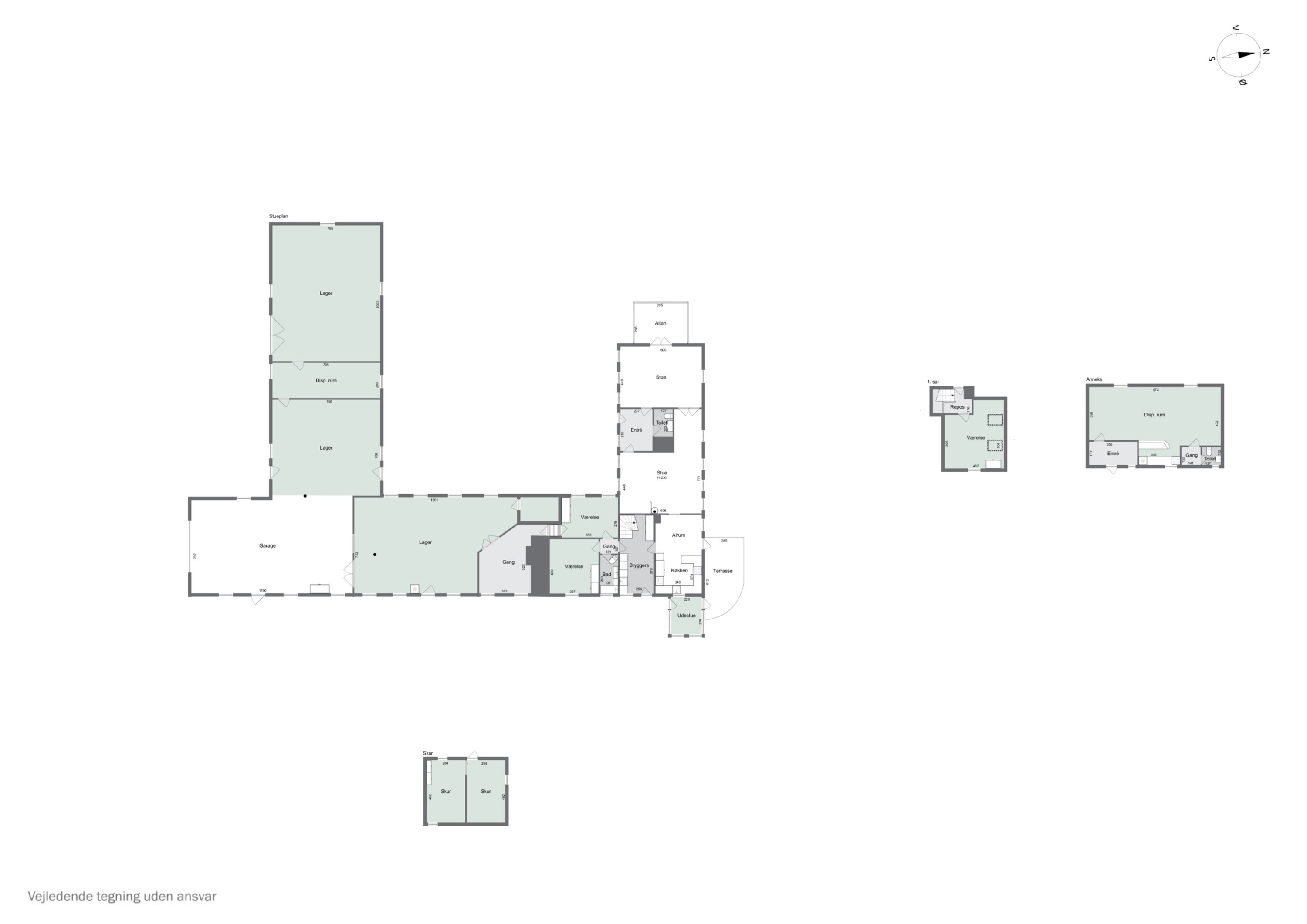 Plantegninger billede af Skovmarksvej 2, 5762 Vester Skerninge