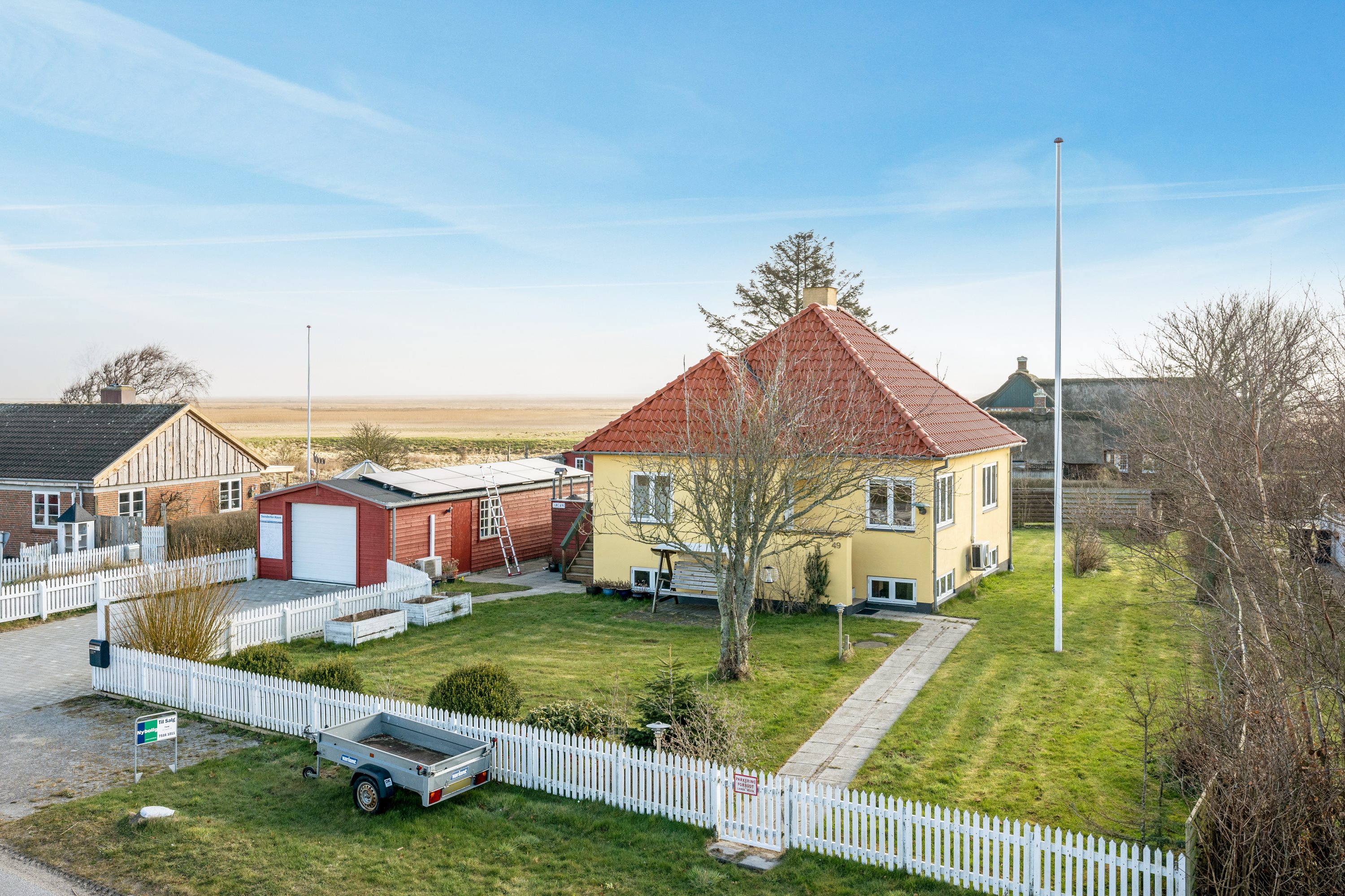 Miniaturebillede 1: udendørs. Billede af Landevejen 49, Sønderho, 6720 Fanø