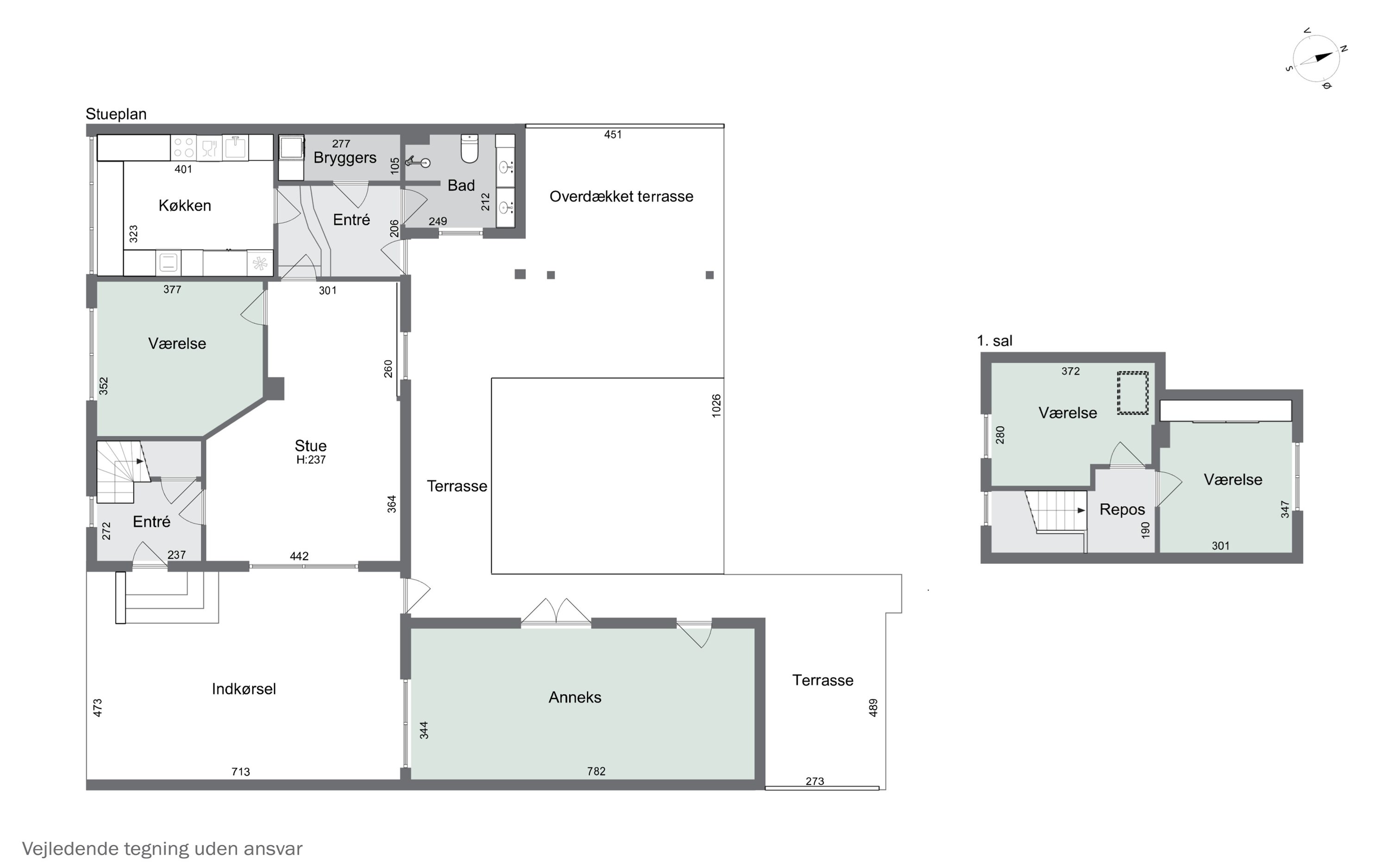 Plantegninger billede af Valbygårdsvej 60, 4200 Slagelse