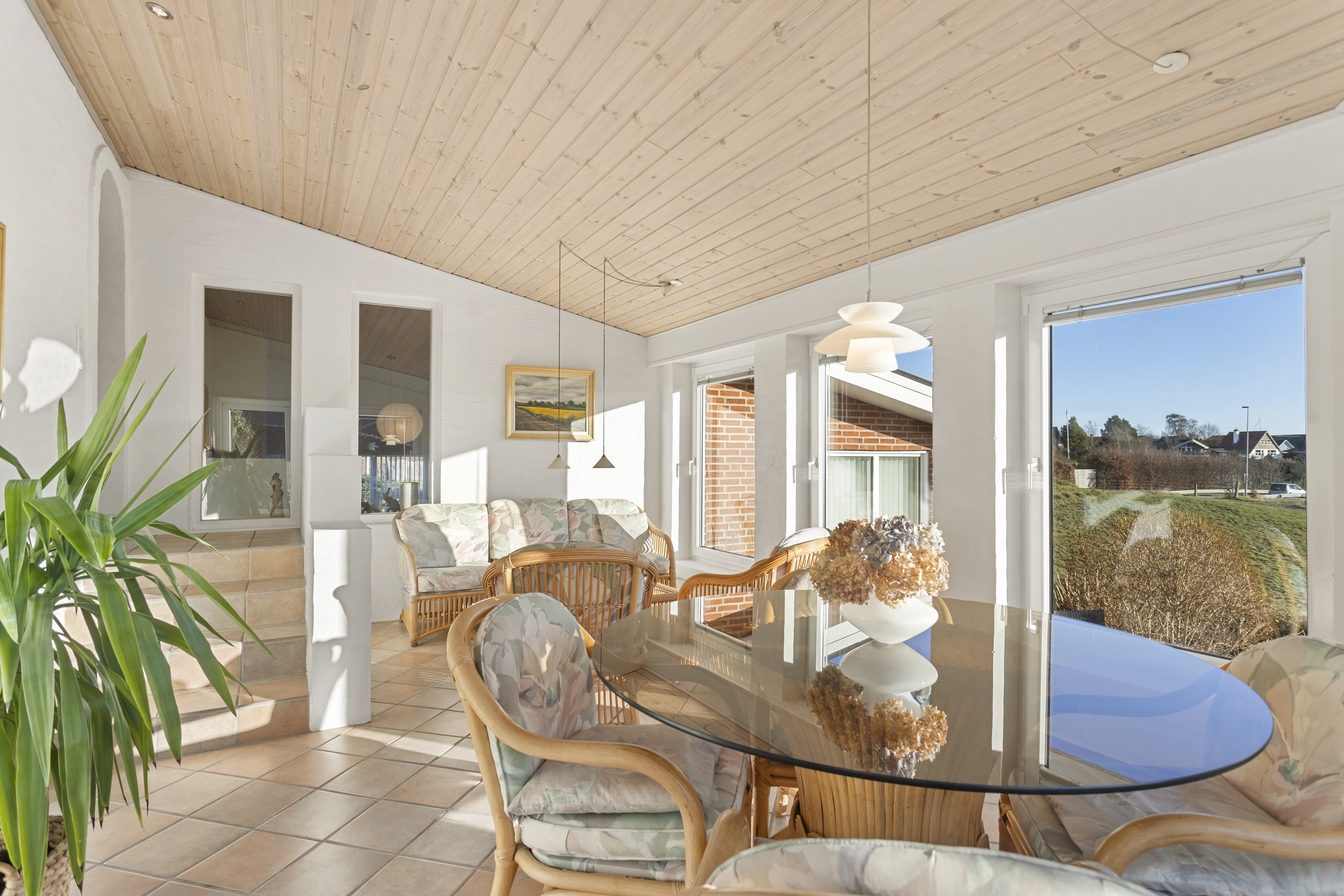 Fremhævet stue billede i fuldskærmstilstand. Billede af Hestetoften 1, Ravnshøj, 9900 Frederikshavn